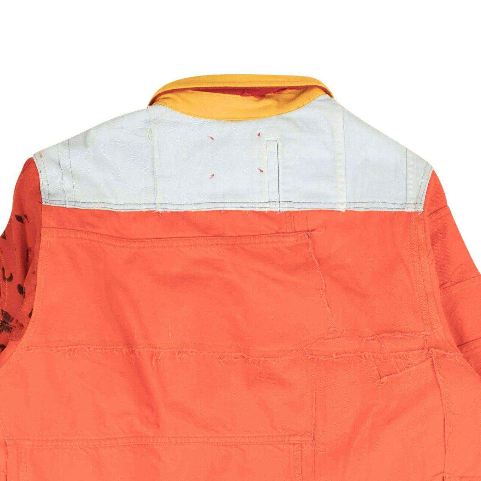424 ON FAIRFAX 424-on-fairfax, 500-750, channelenable-all, chicmi, couponcollection, gender-mens, main-clothing, mens-shoes, size-l, size-m, size-xl Multicolor Reworked Work Button Down Shirt