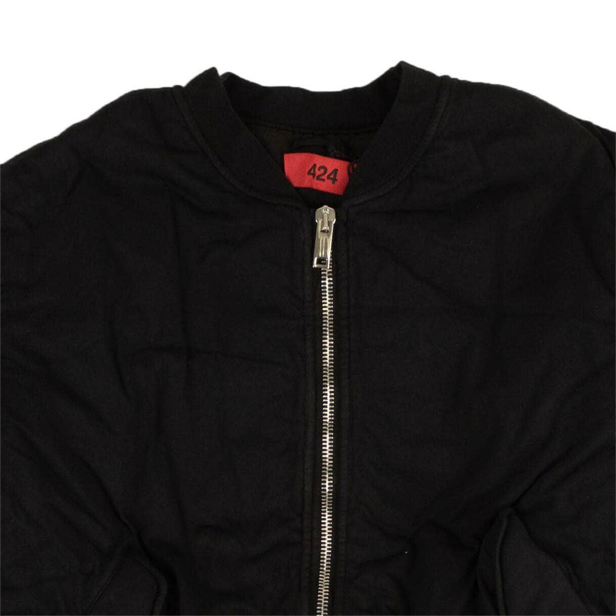 Black Chevron Shoulder Jacket - GBNY