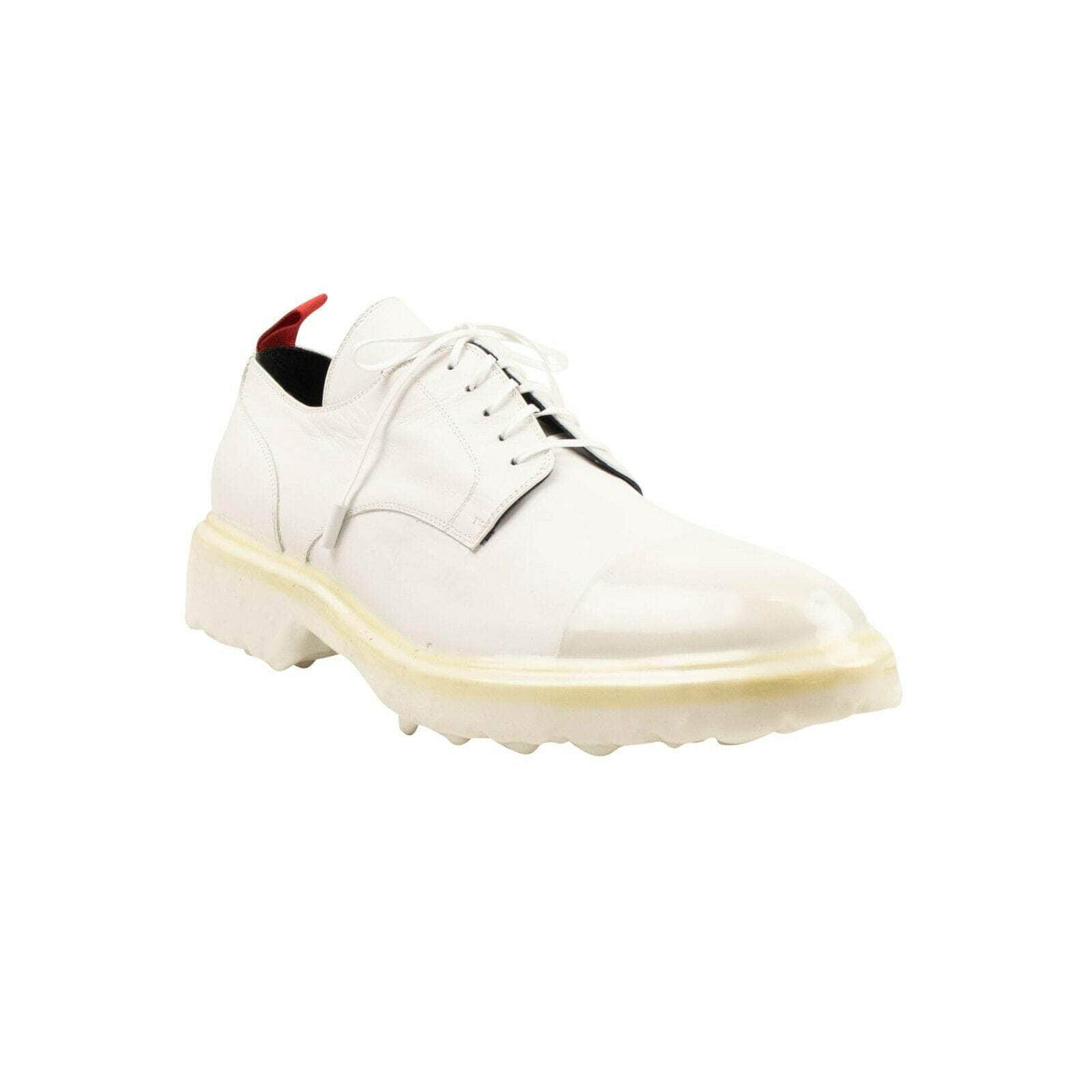 424 ON FAIRFAX 87AB-424-2004/42 NIB 424 ON FAIRFAX White Dipped Low Top Sneakers Size 9/42 $1320 87AB-424-2004/42