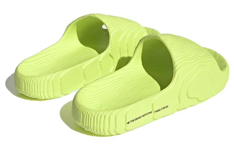 adidas Adilette 22 Slides 'Solar Yellow' - Men's