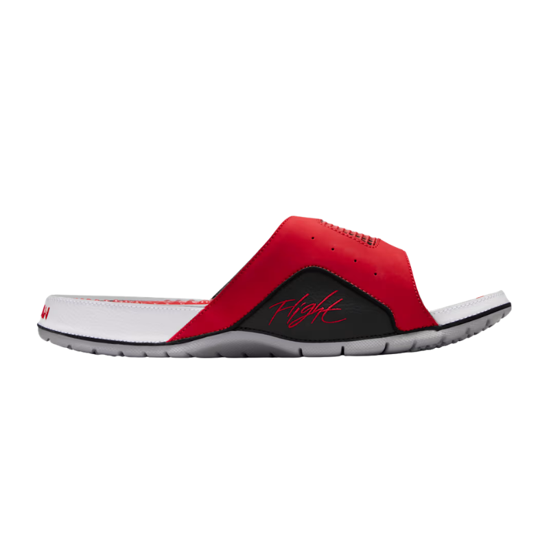 Air Jordan Hydro 4 Retro Slide "Fire Red" - Men's