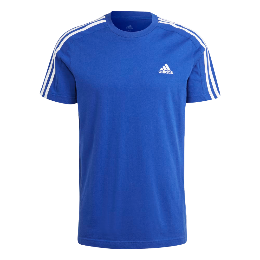 adidas Essential Single Jersey 3-Stripes Tee - Men's