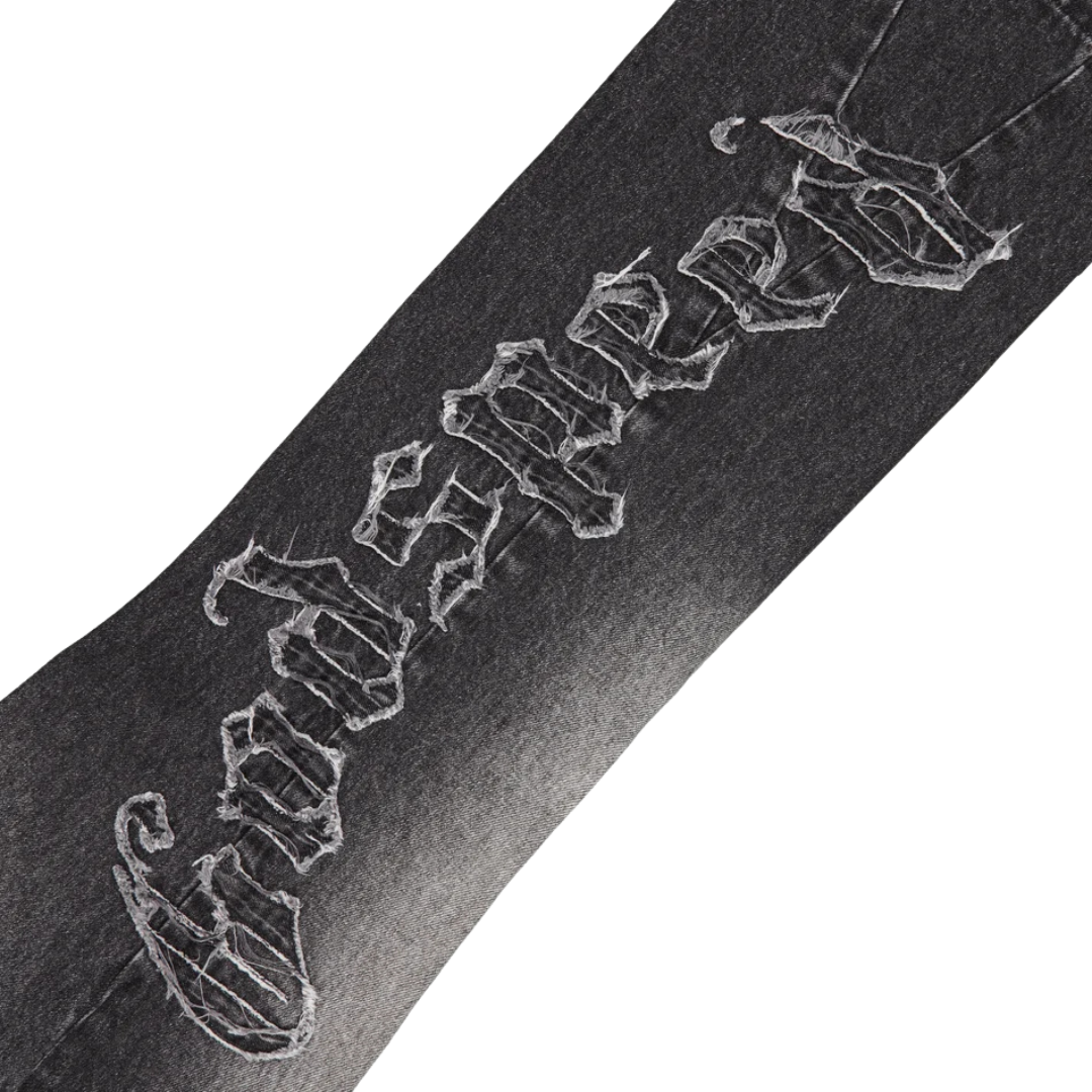 Godspeed Og Logo Flared Denim Stitched - Men's