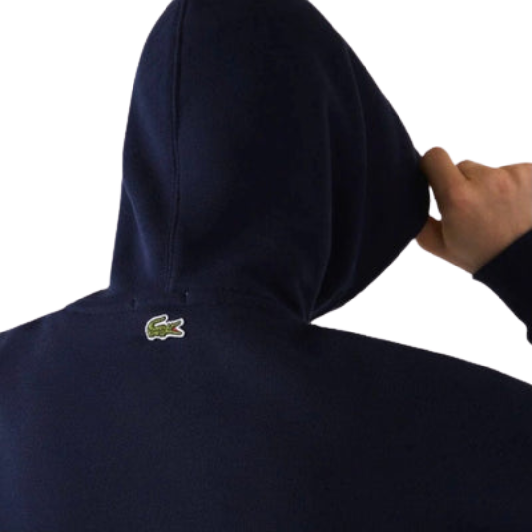 Lacoste Unisex Loose Fit Hooded Sweatshirt