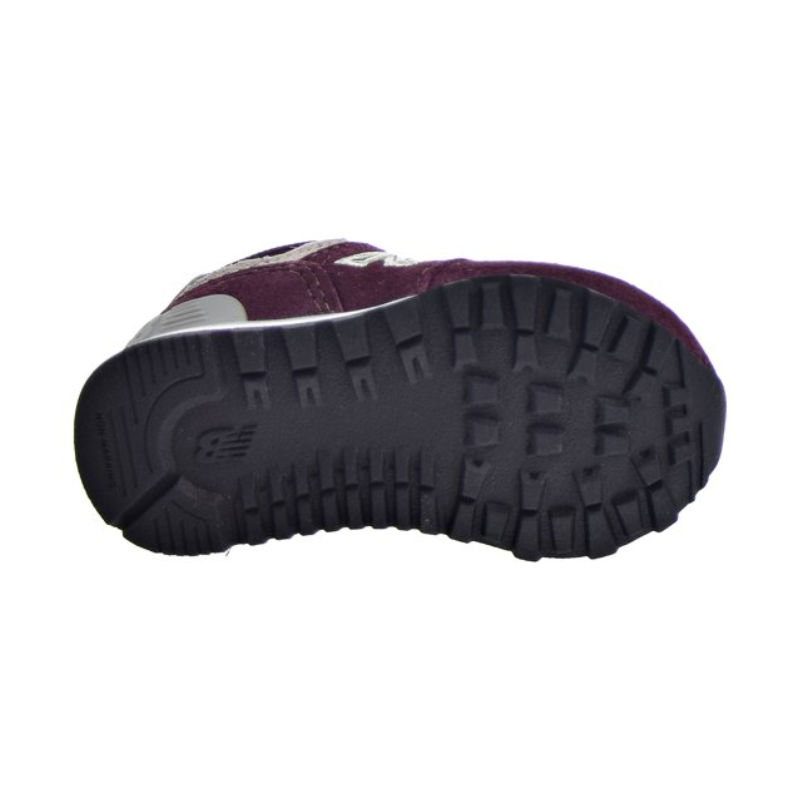 New Balance 574 Toddler Burgundy/Grey -