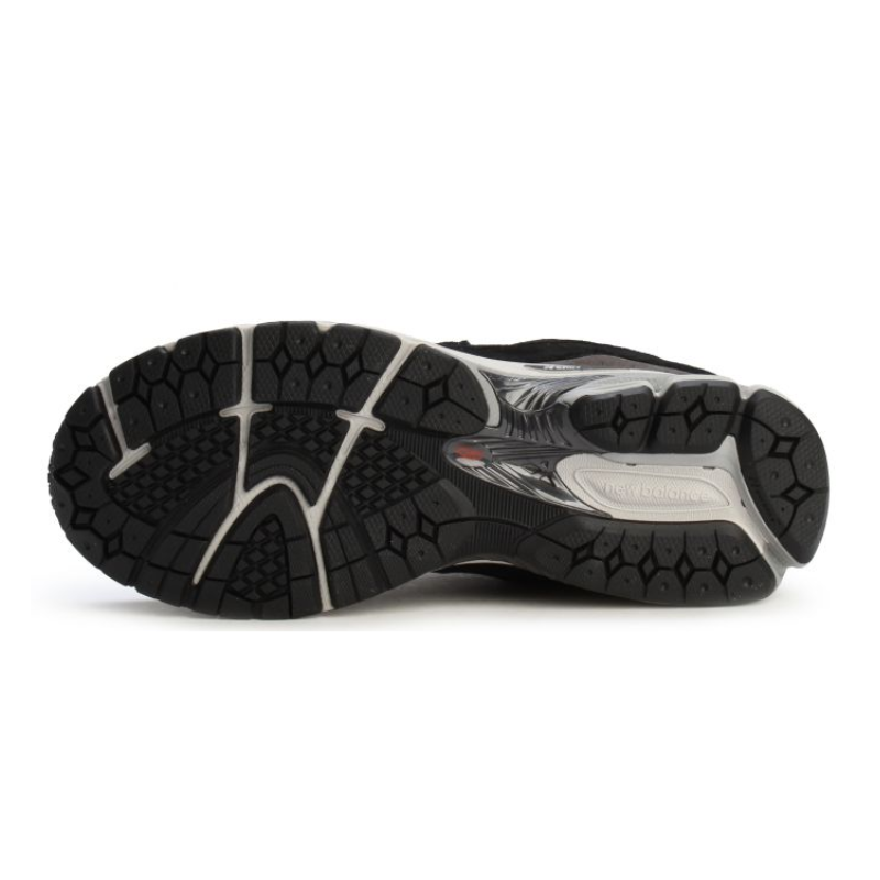 New Balance 2002R Black/Castlerock Grey - Men's