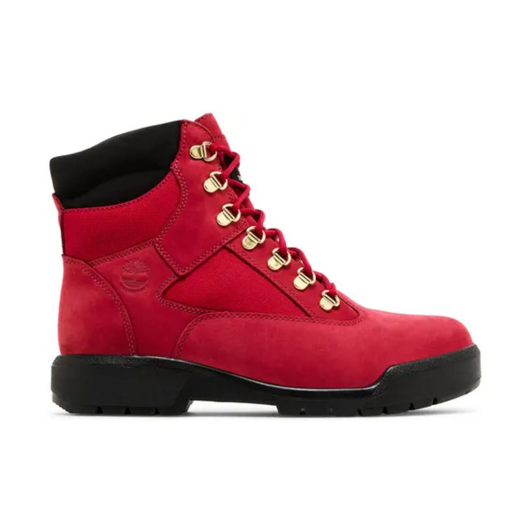 Timberland 6-Inch Field Boot "Dark Red Nubuck" - Men's