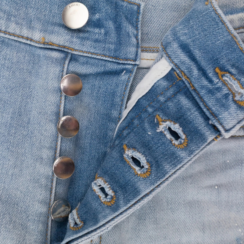 Amiri 'MA Drip' Blue Jeans