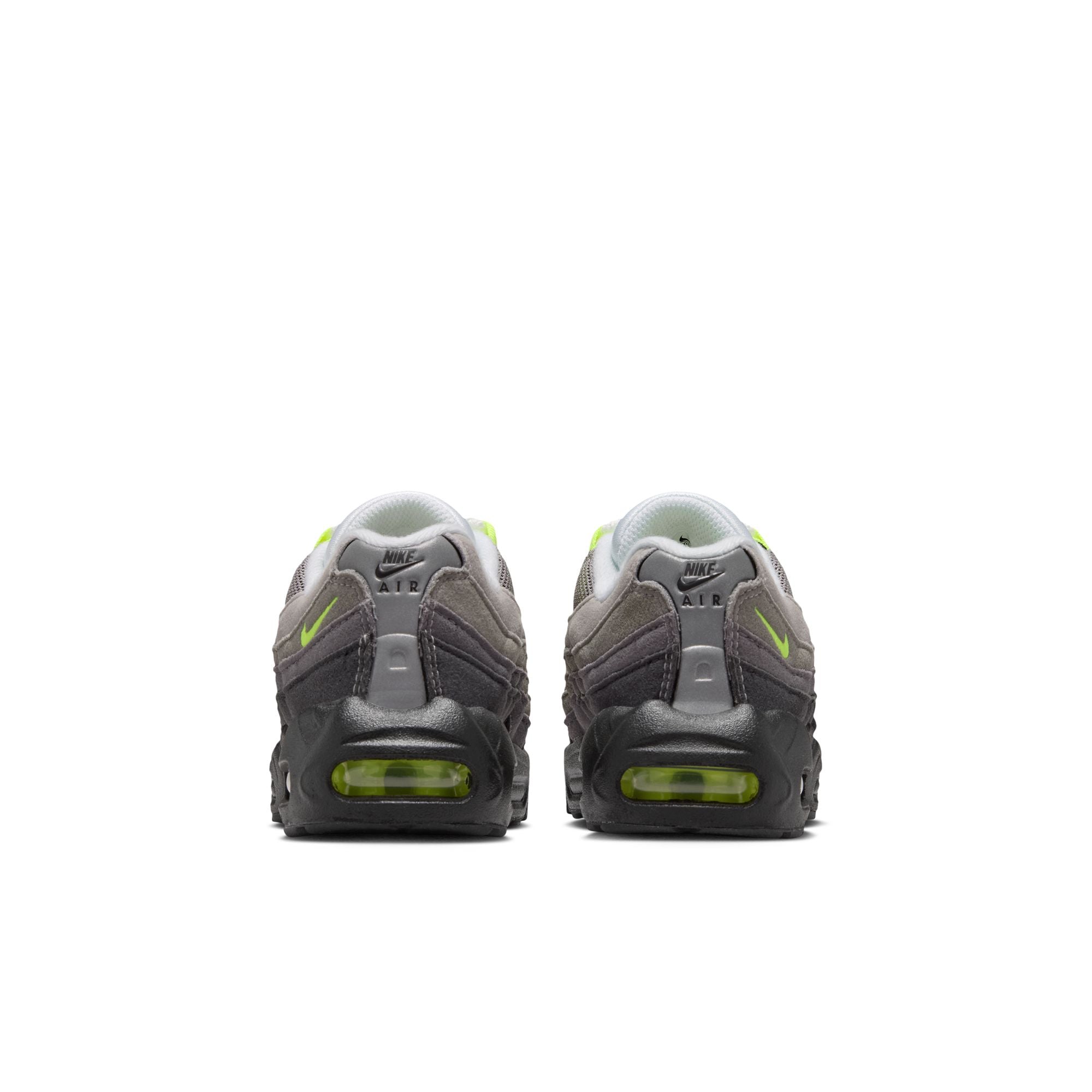 Nike Air Max 95 OG Big Bubble "Neon Yellow" - Preschool
