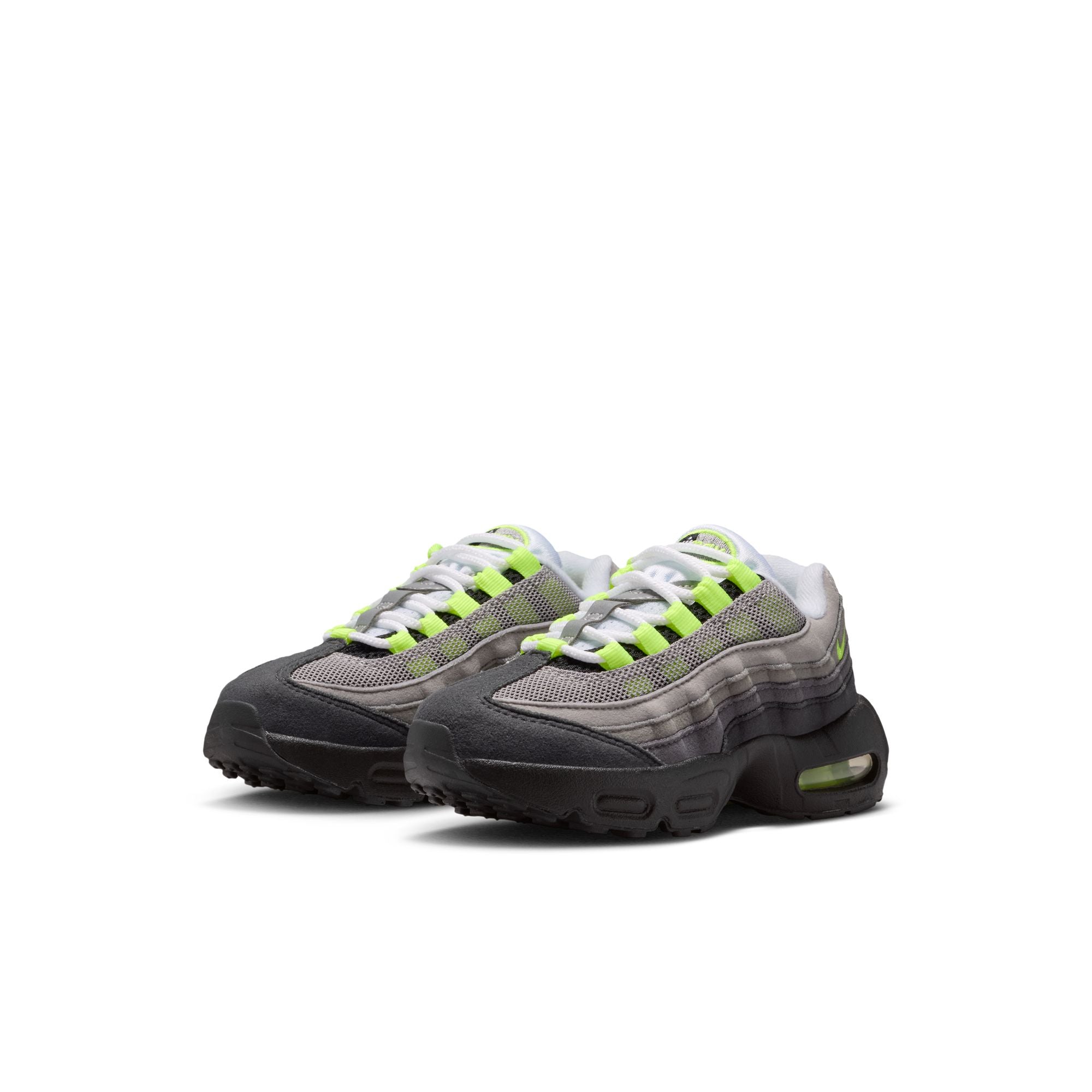 Nike Air Max 95 OG Big Bubble "Neon Yellow" - Preschool
