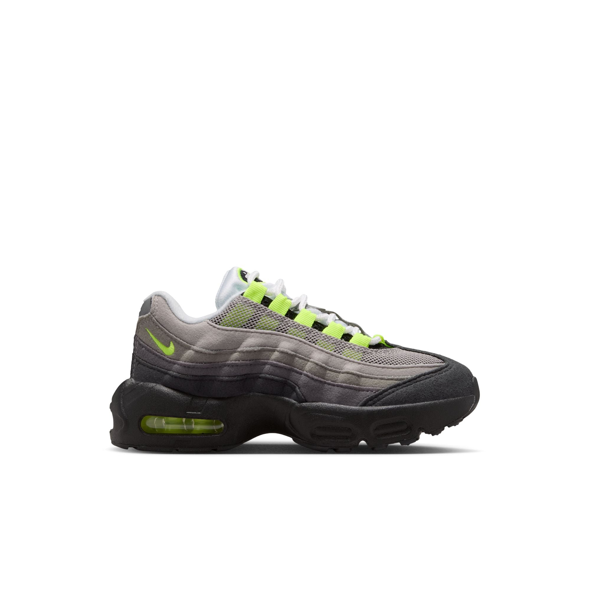 Nike Air Max 95 OG Big Bubble "Neon Yellow" - Preschool