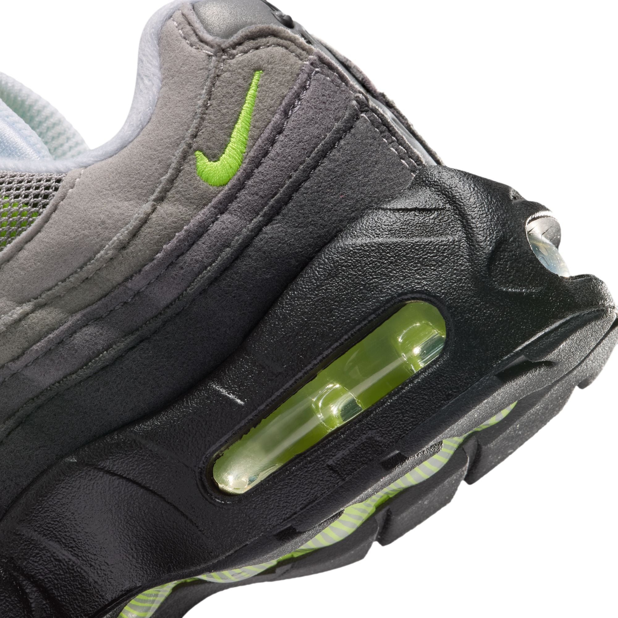 Nike Air Max 95 OG Big Bubble "Neon Yellow" - Preschool