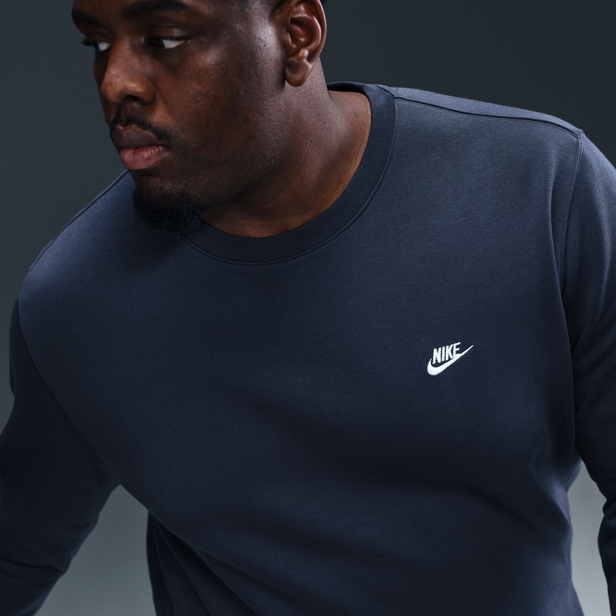 Nike Club Fleece Crew - Men's