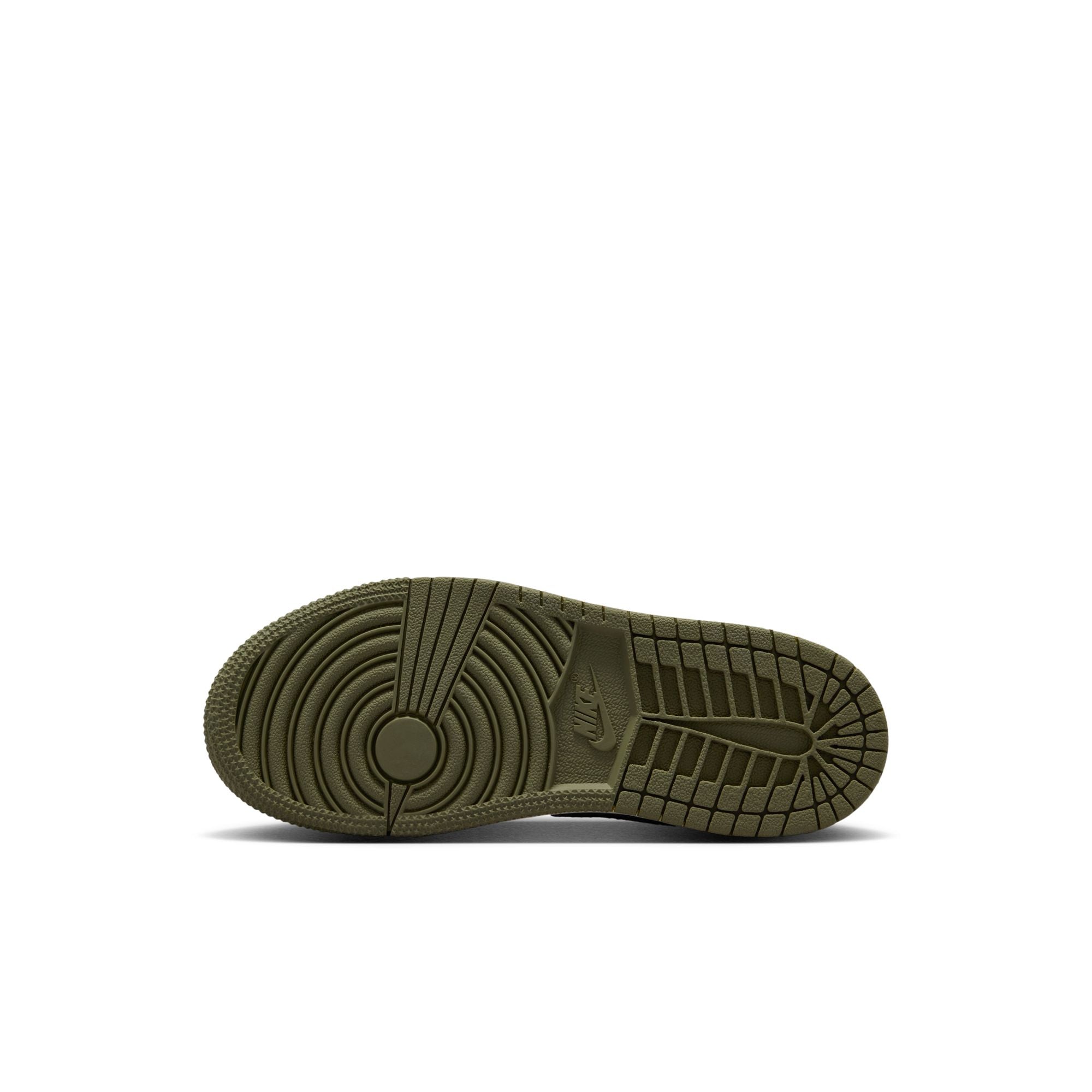 Air Jordan 1 Retro Low "Medium Olive" - Preschool