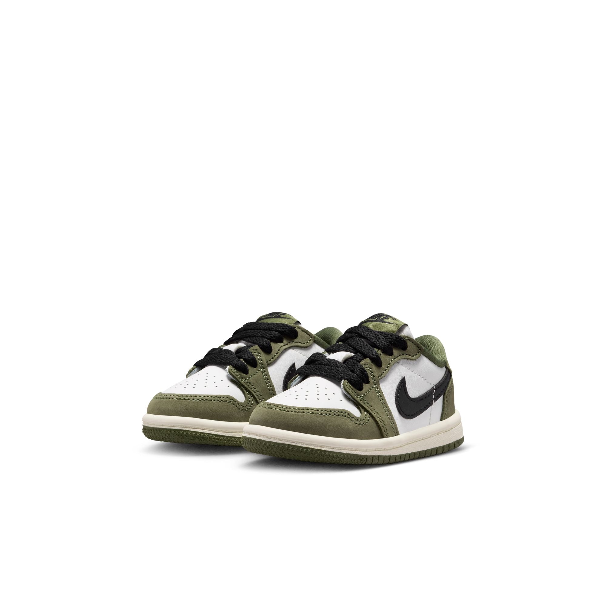Air Jordan 1 Retro Low "Medium Olive" - Toddler