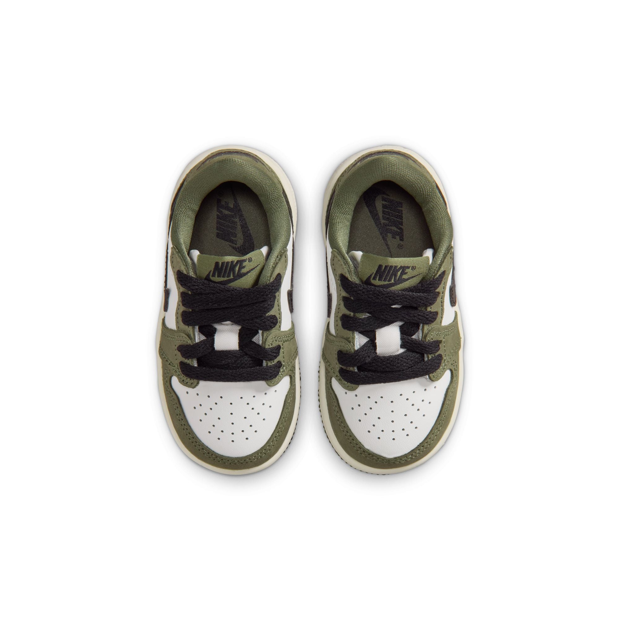 Air Jordan 1 Retro Low "Medium Olive" - Toddler