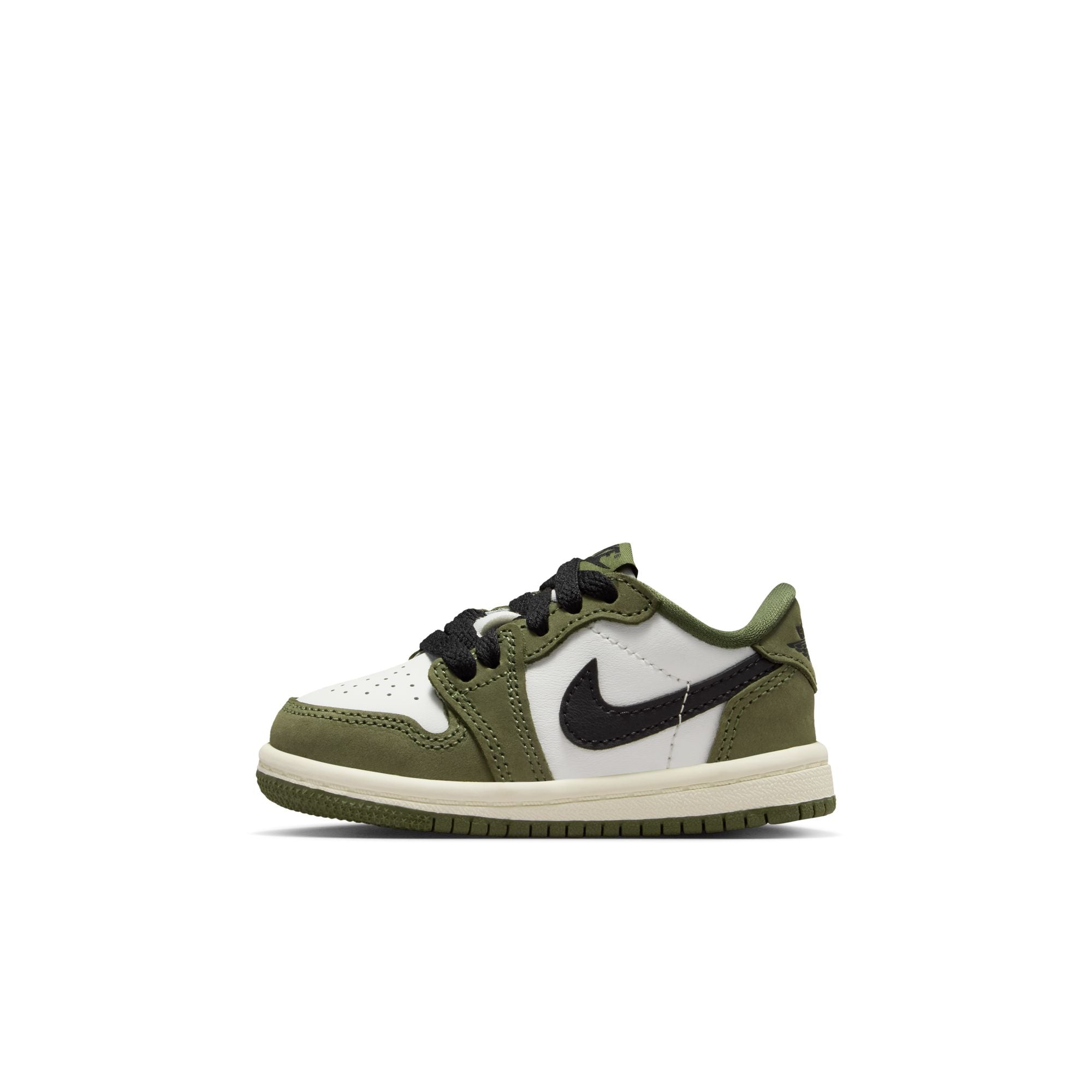 Air Jordan 1 Retro Low "Medium Olive" - Toddler