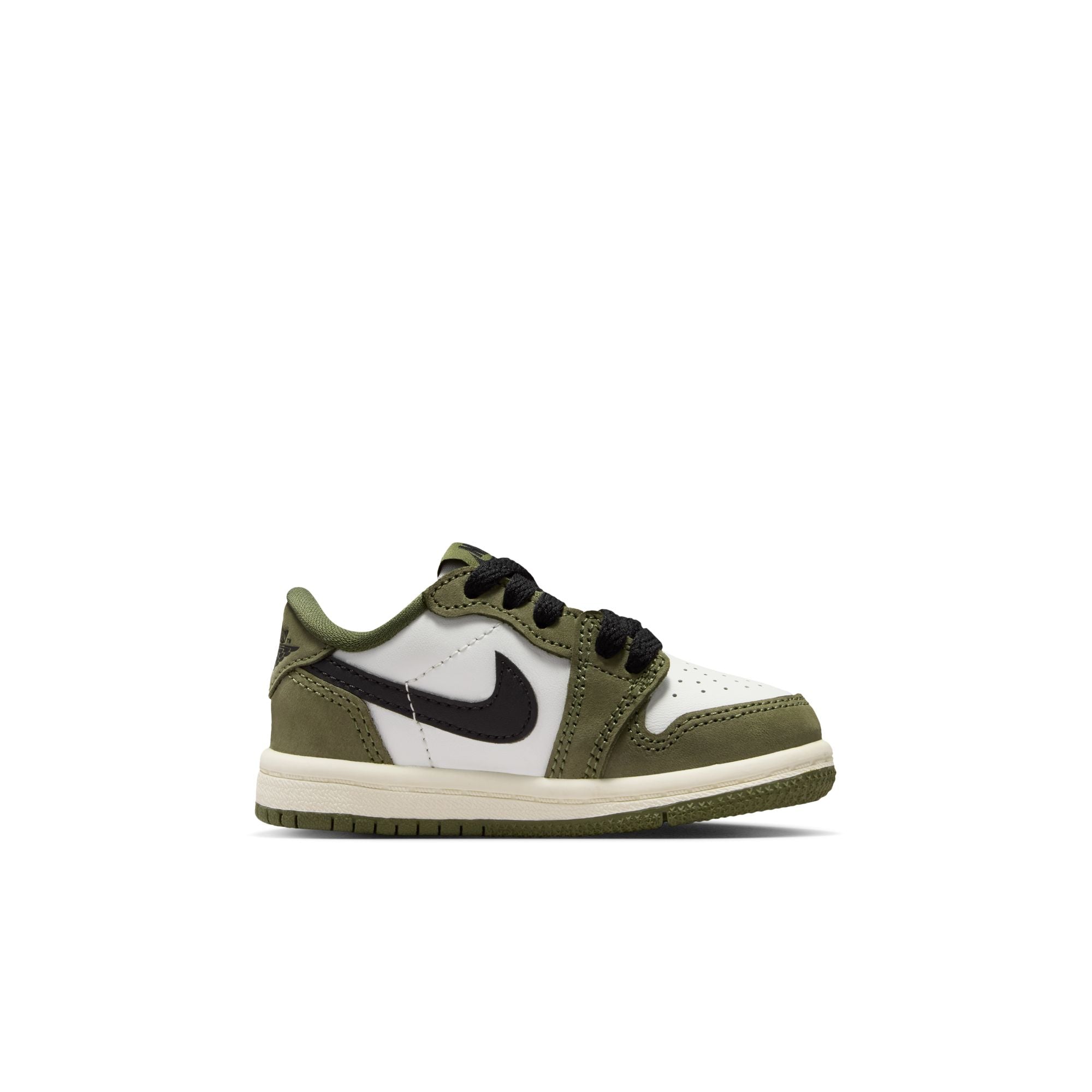 Air Jordan 1 Retro Low "Medium Olive" - Toddler