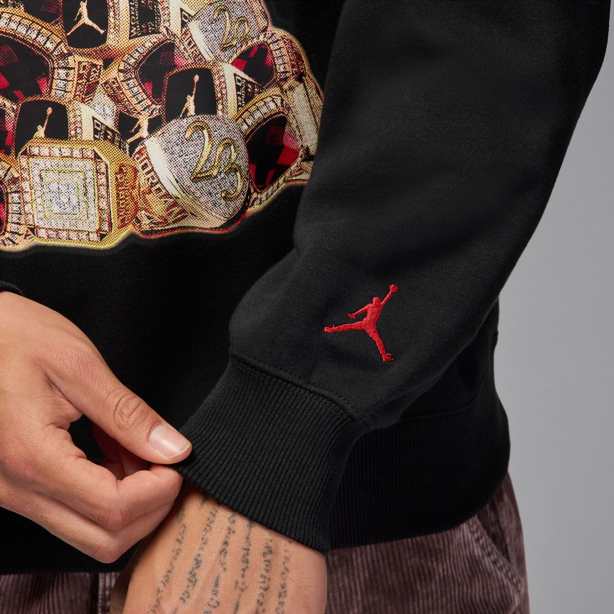 Air Jordan Brooklyn Fleece Crew-neck Sweatshirt - Men's