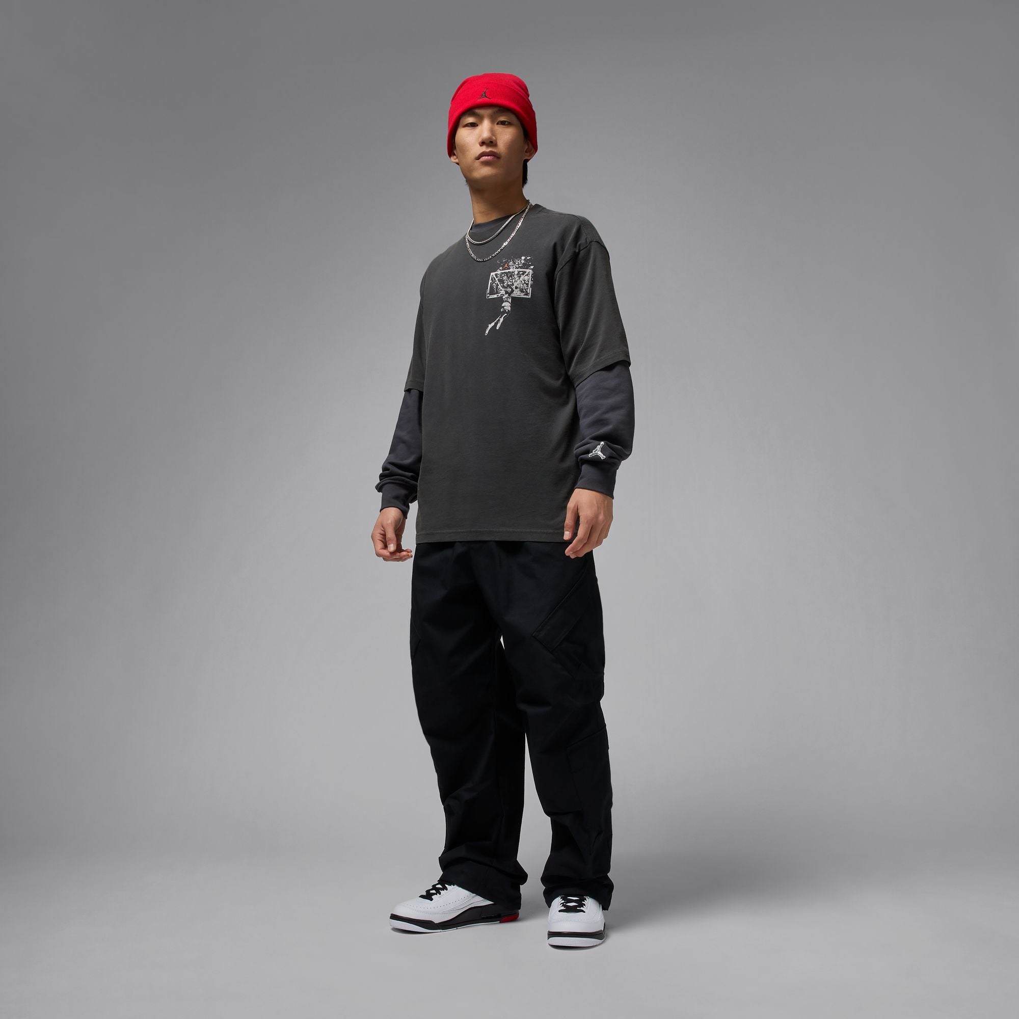 Air Jordan Brooklyn Oversized Graphic T-Shirt - Men's