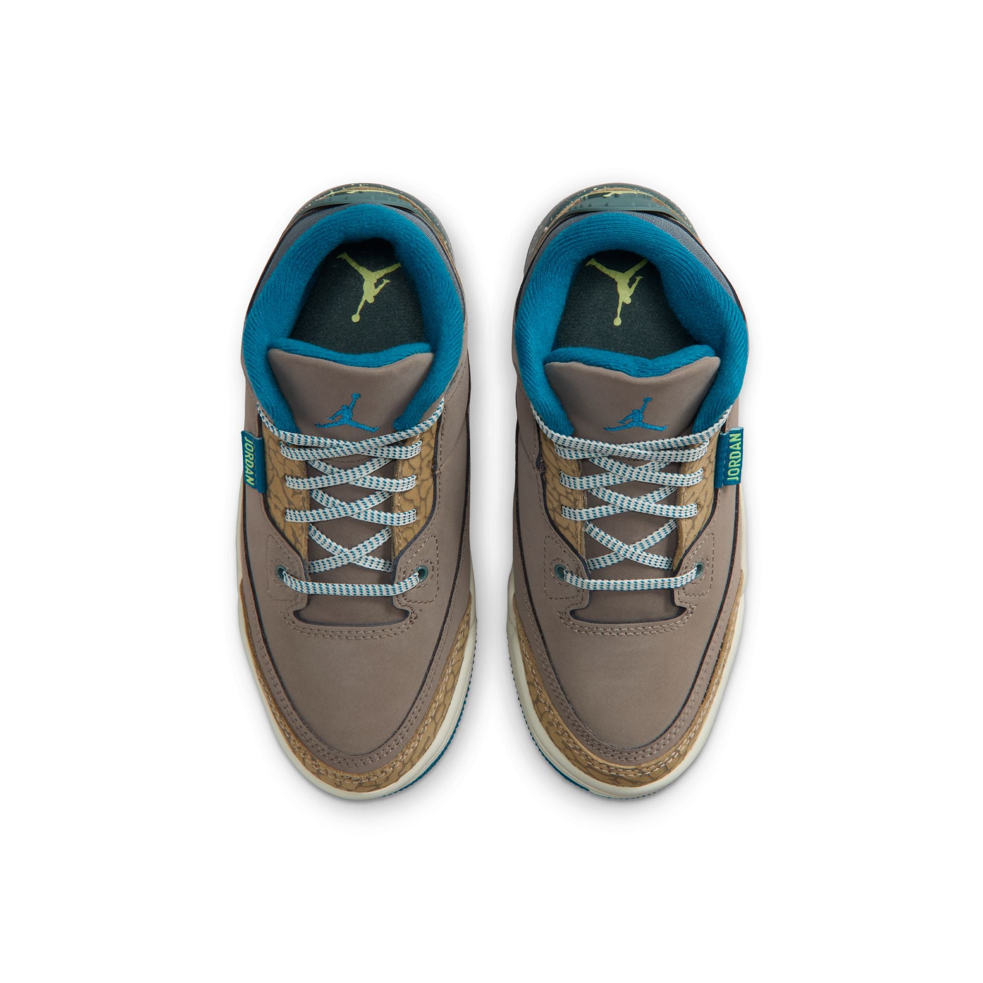 Air Jordan 3 Retro "Olive Grey" - Preschool
