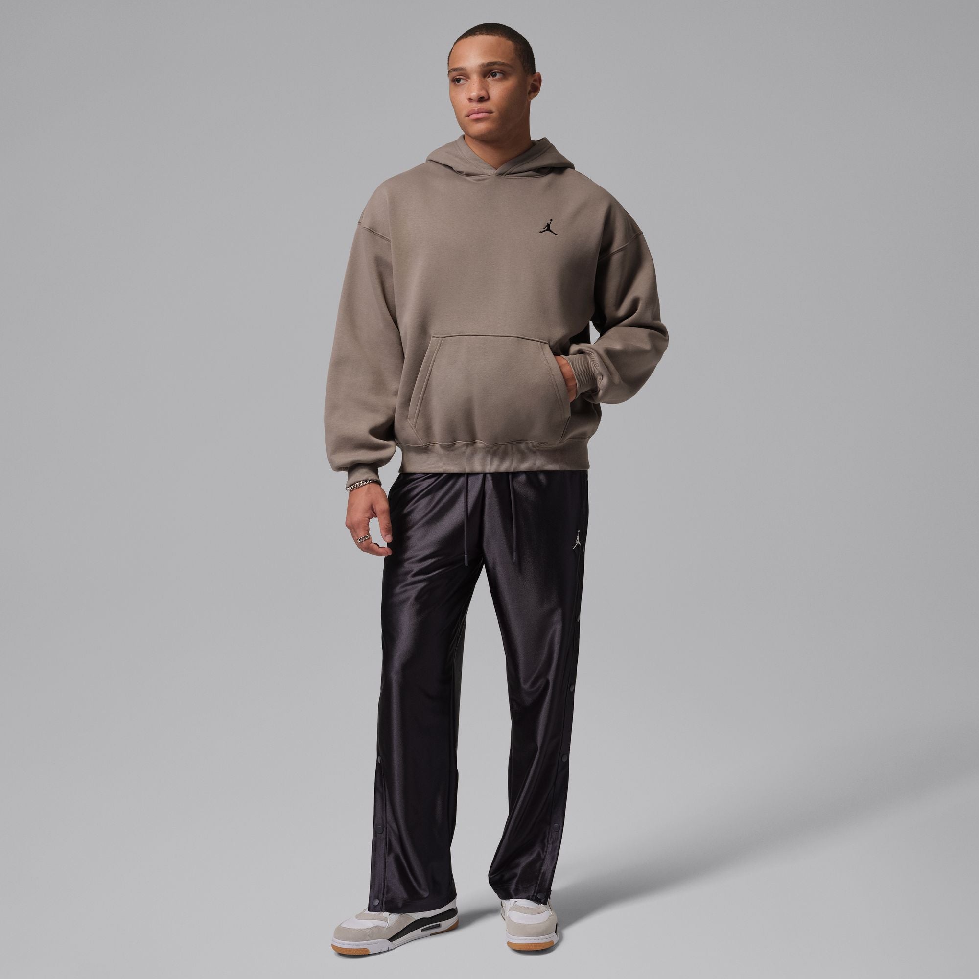 Air Jordan Brooklyn Fleece Oversized Pullover Hoodie - Men's