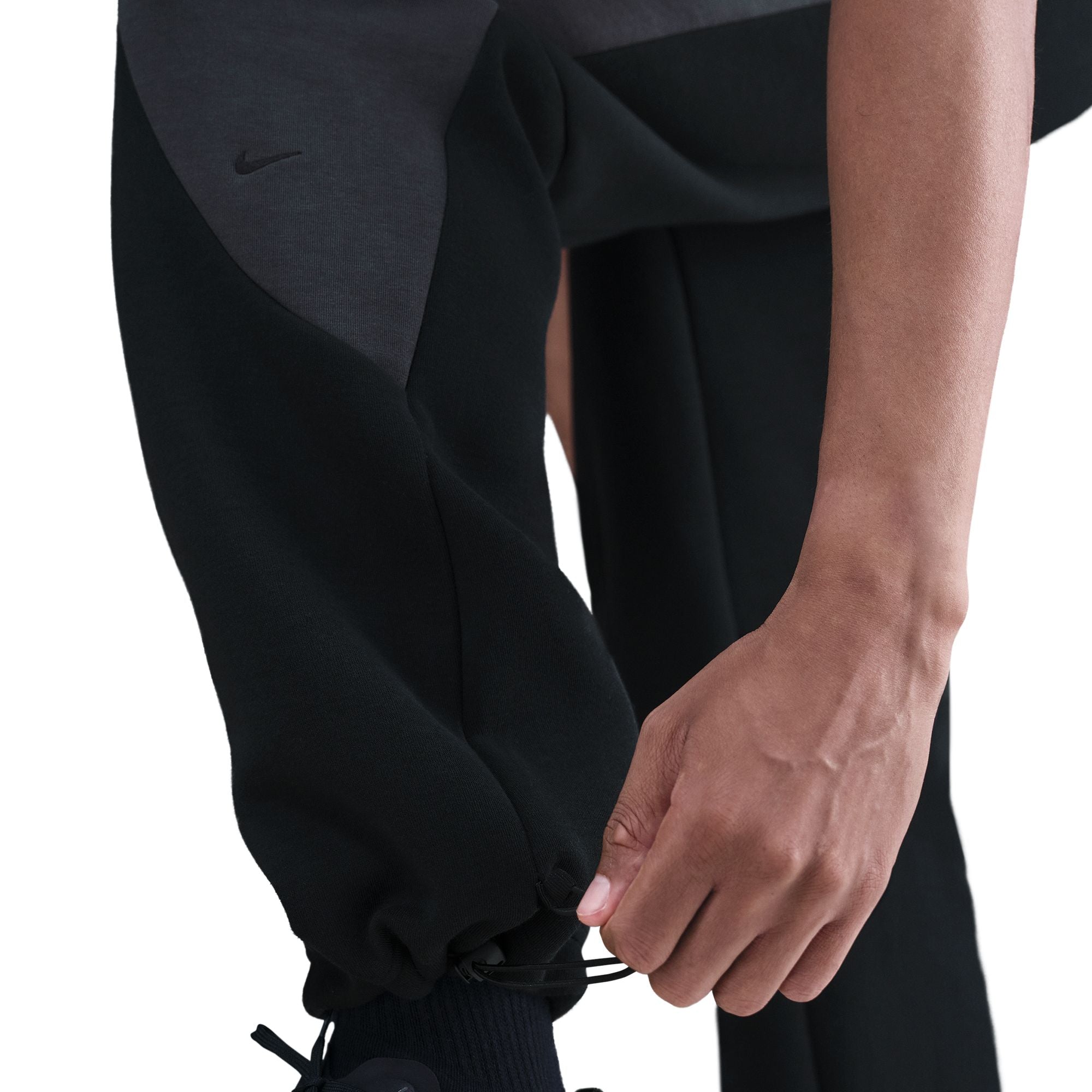 Nike Tech Color-Block Open-Hem Fleece Pants - Men's