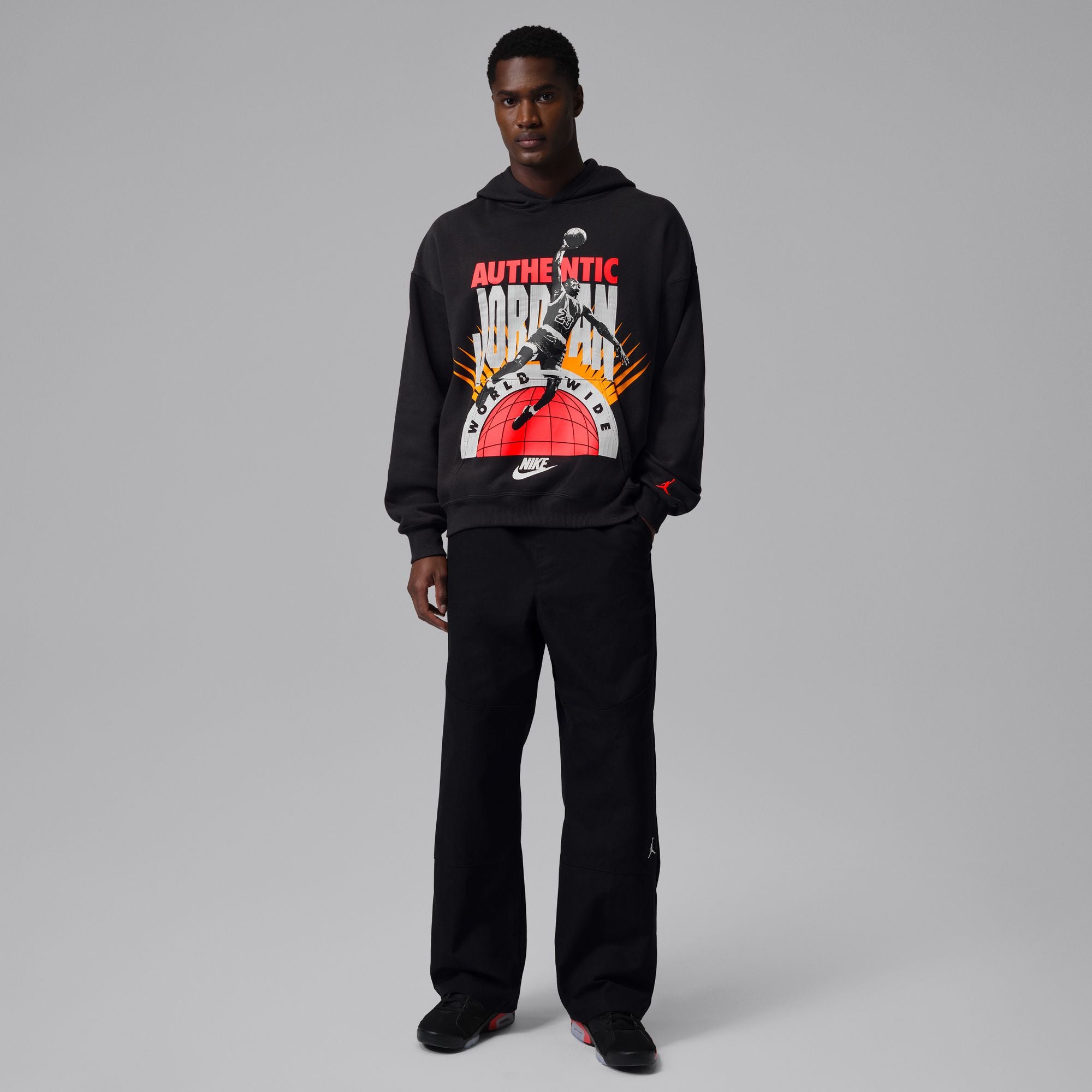 Air Jordan Brooklyn Fleece Pullover Hoodie - Men's