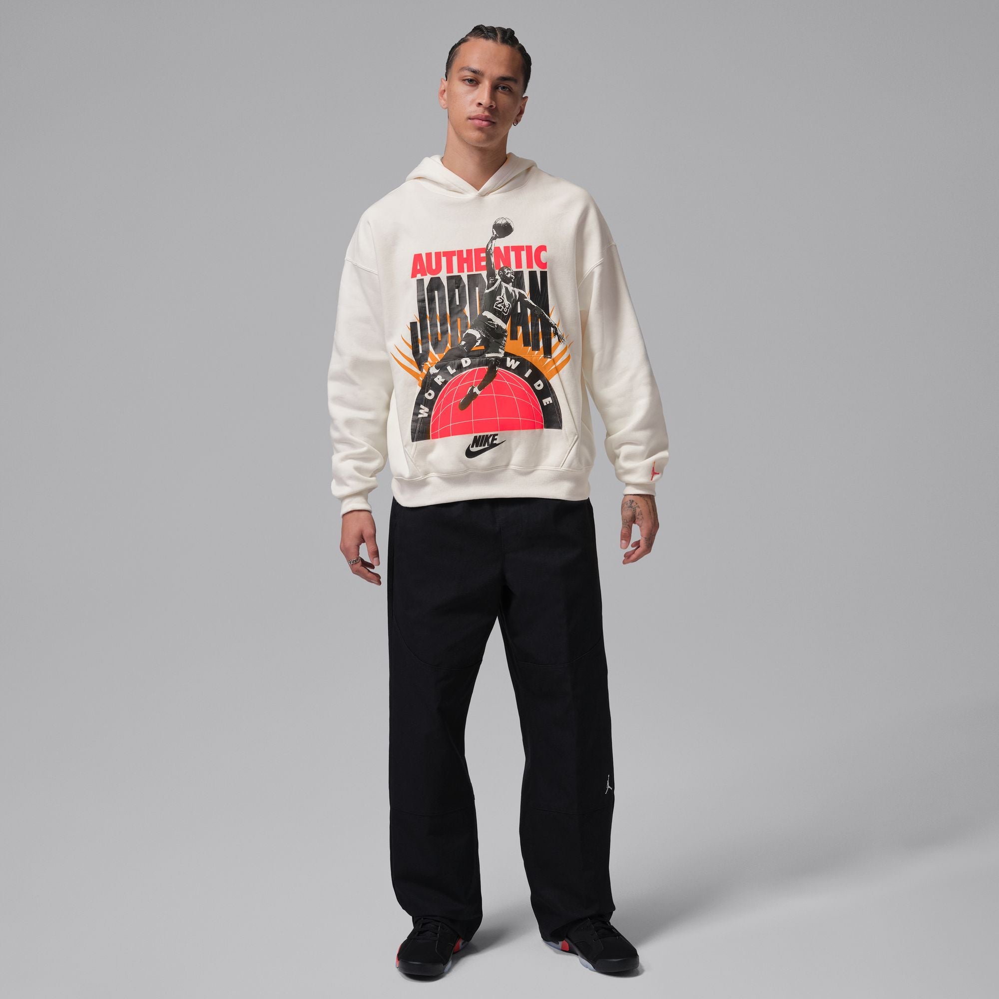 Air Jordan Brooklyn Fleece Pullover Hoodie - Men's