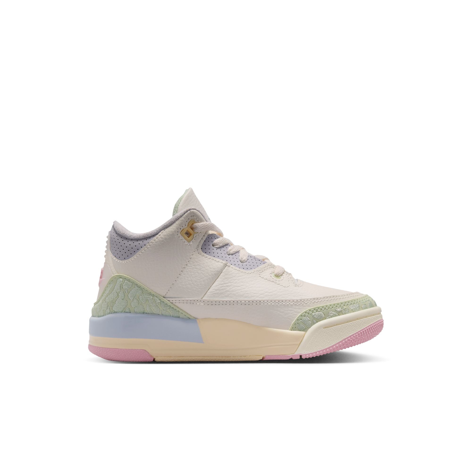 Air Jordan 3 Retro "Sail and Jade Aura" - Preschool