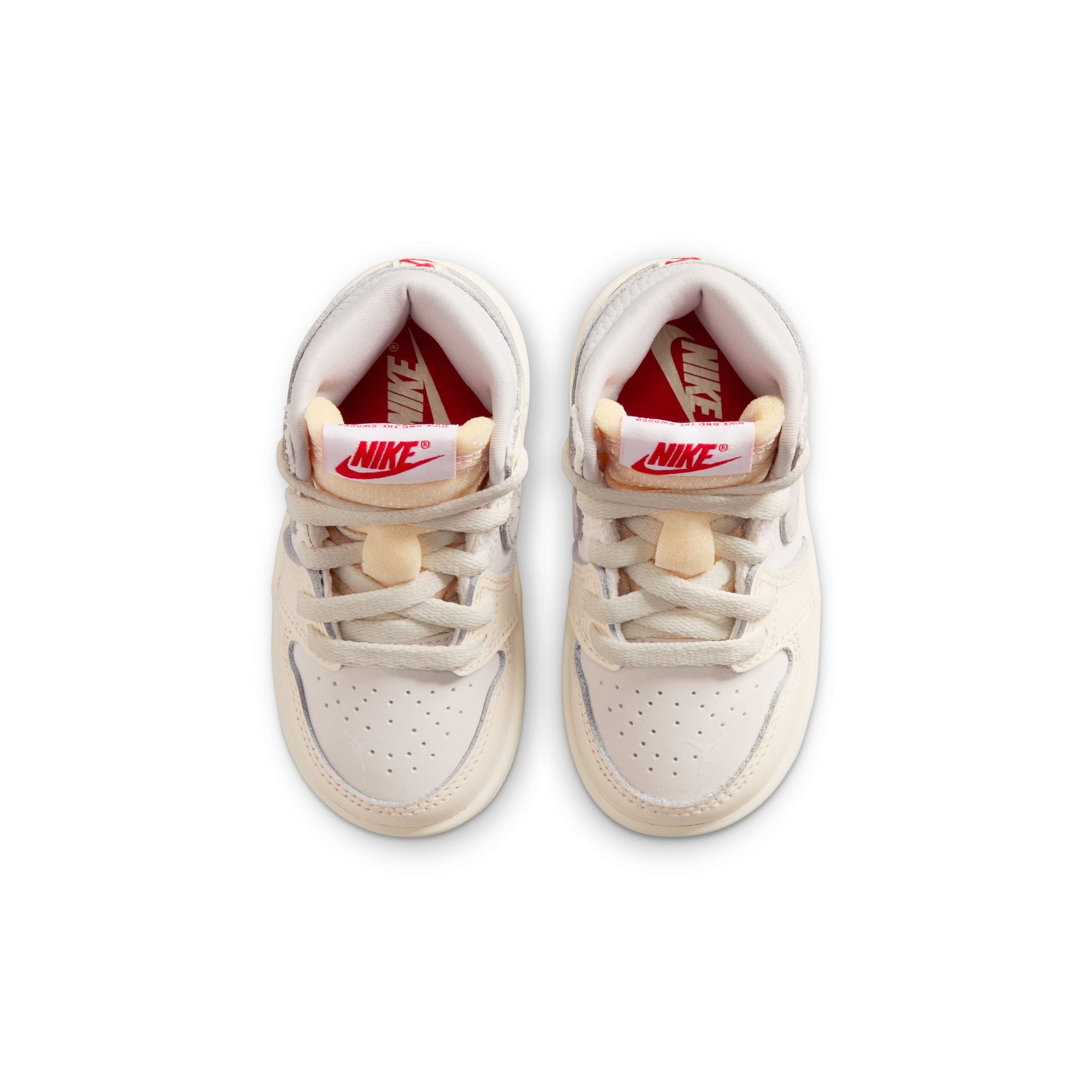 Air Jordan 1 Retro High OG "Sail University Red" - Toddler's
