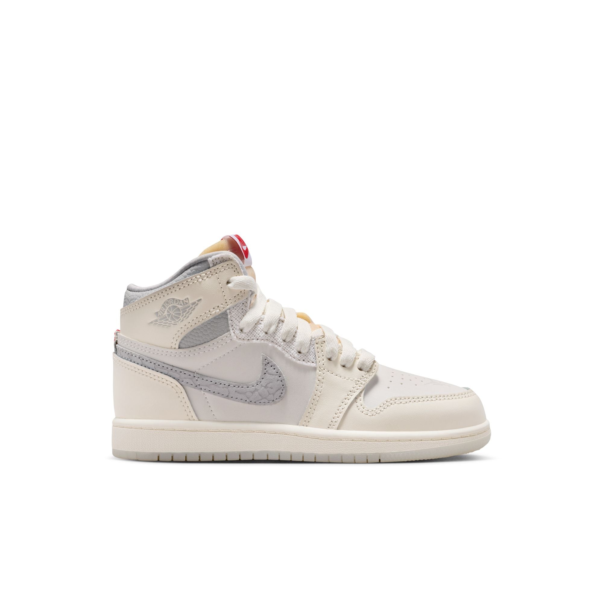 Air Jordan 1 Retro High OG "Sail University Red" - Preschool