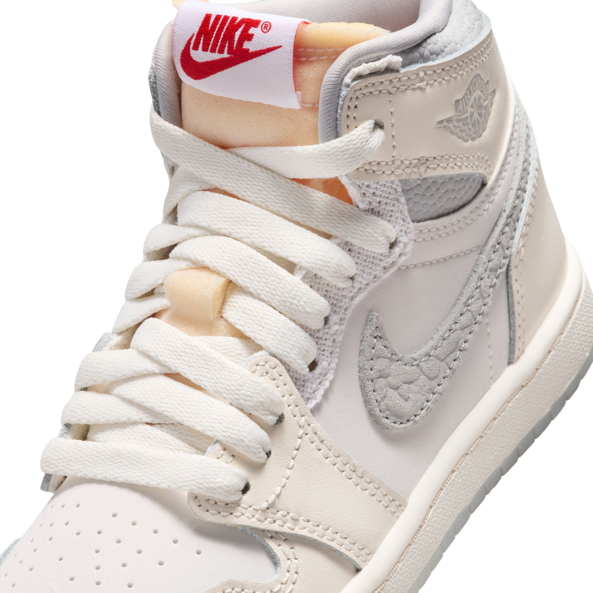 Air Jordan 1 Retro High OG "Sail University Red" - Preschool