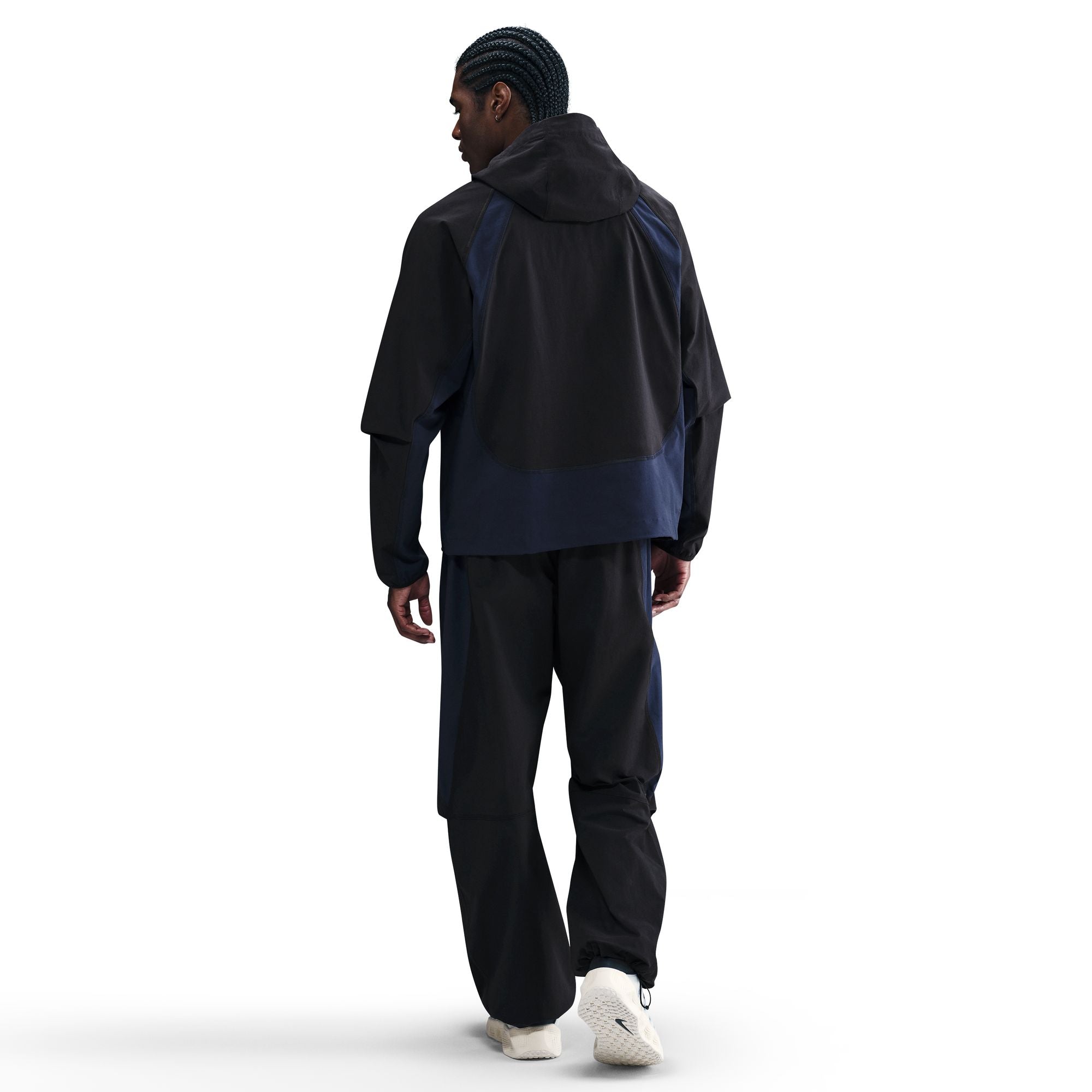 Nike Tech Dri-FIT Woven Color-Block Windrunner Loose Jacket - Men's