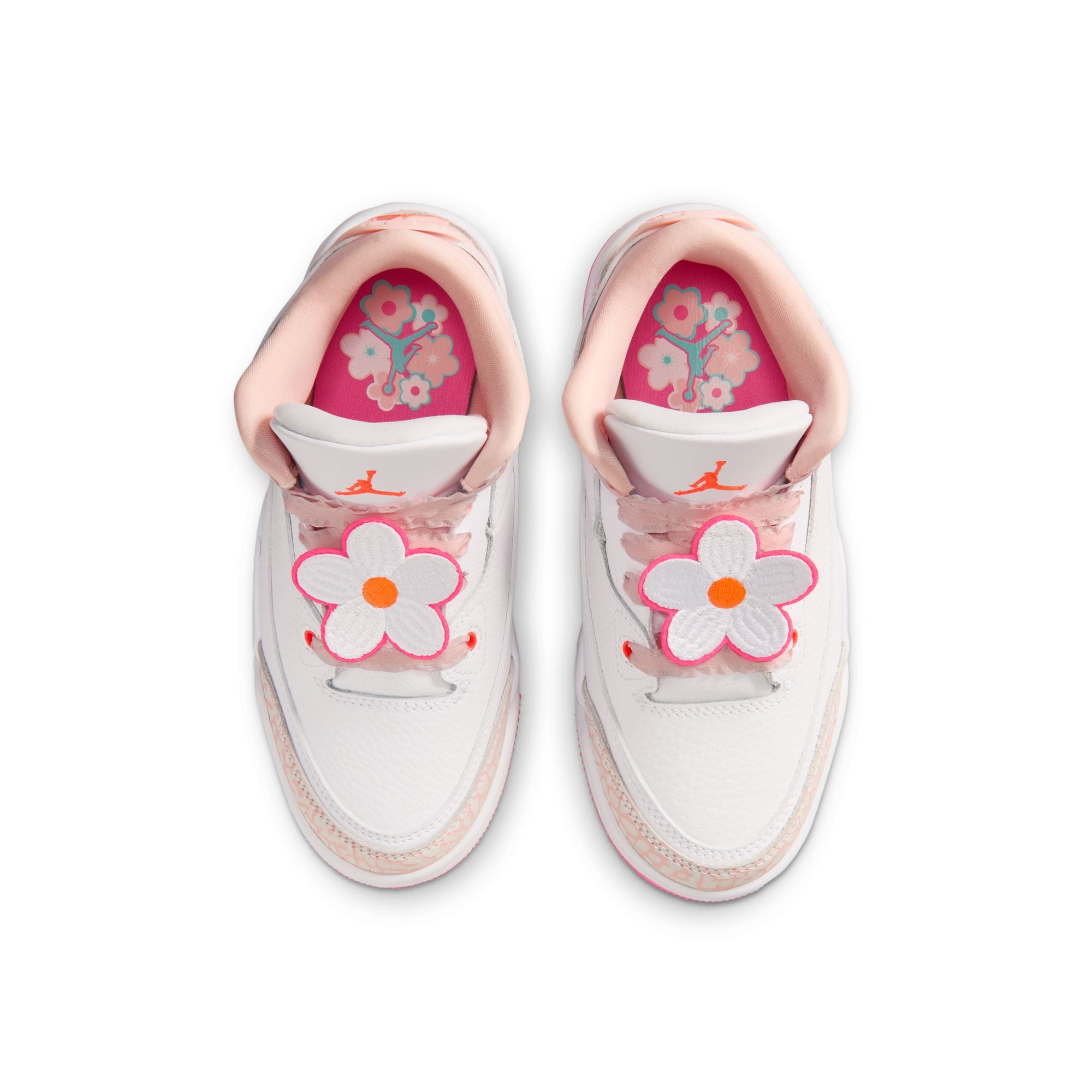 Air Jordan 3 Retro "Spring Flowers" - Youth Sneakers