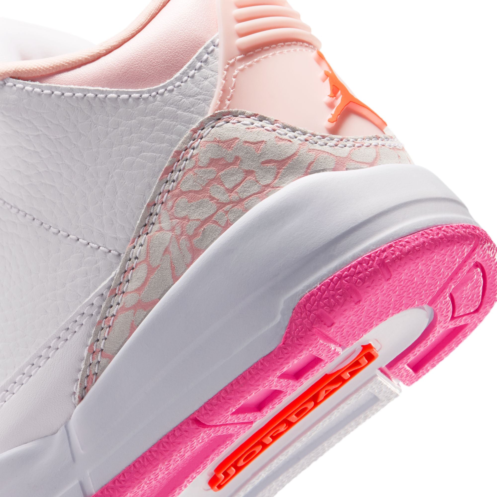 Air Jordan 3 Retro "Spring Flowers" - Youth Sneakers
