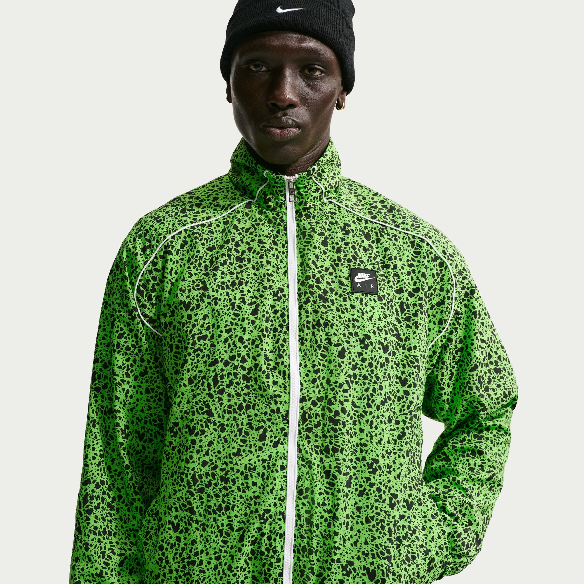 NIKE メンズXL ANRK WOVEN HD JACKET グリーン Nike Sportswear Windrunner Ulined Woven Anorak Jacket Green Mens