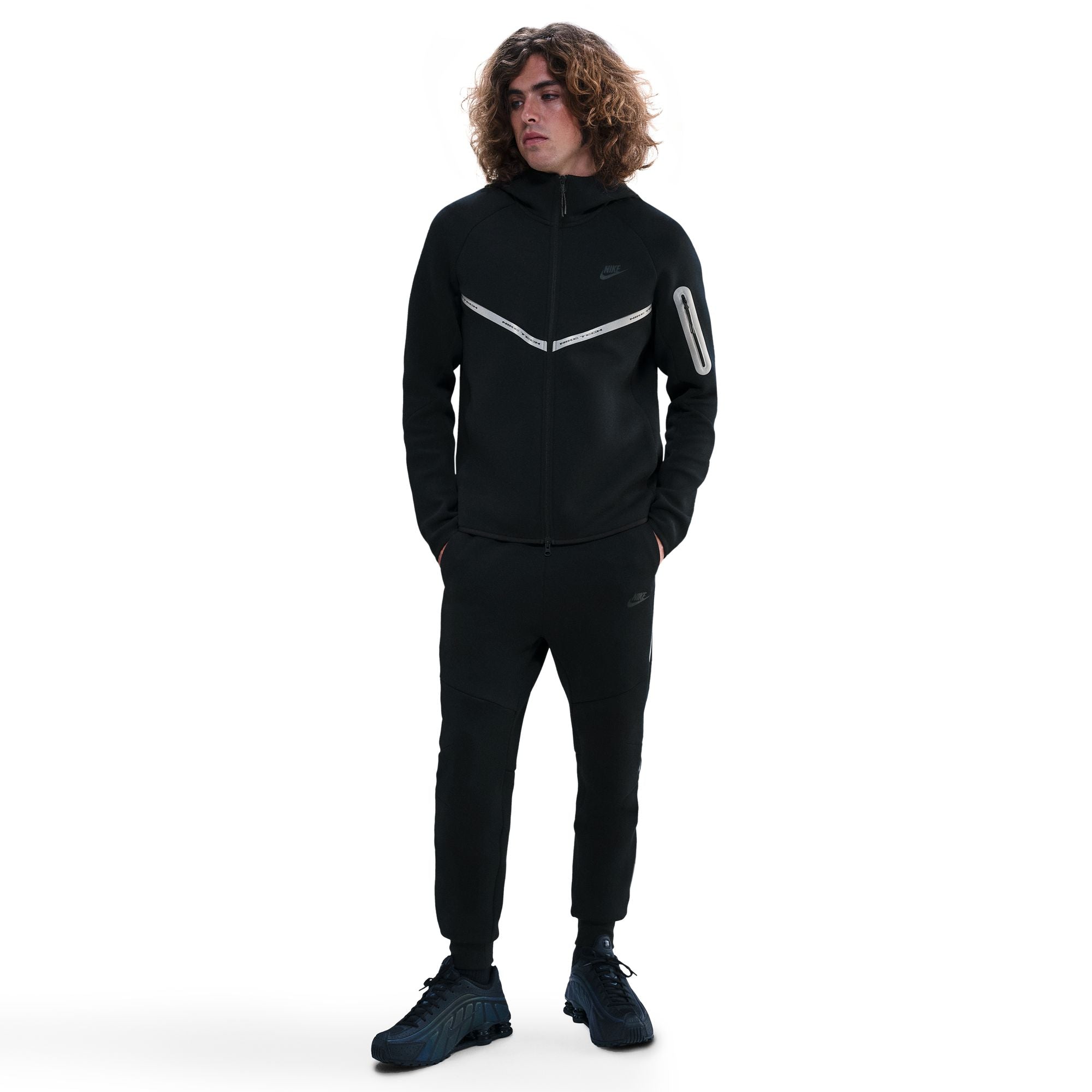 Nike Tech Fleece Joggers with Reflective Accents - Men's
