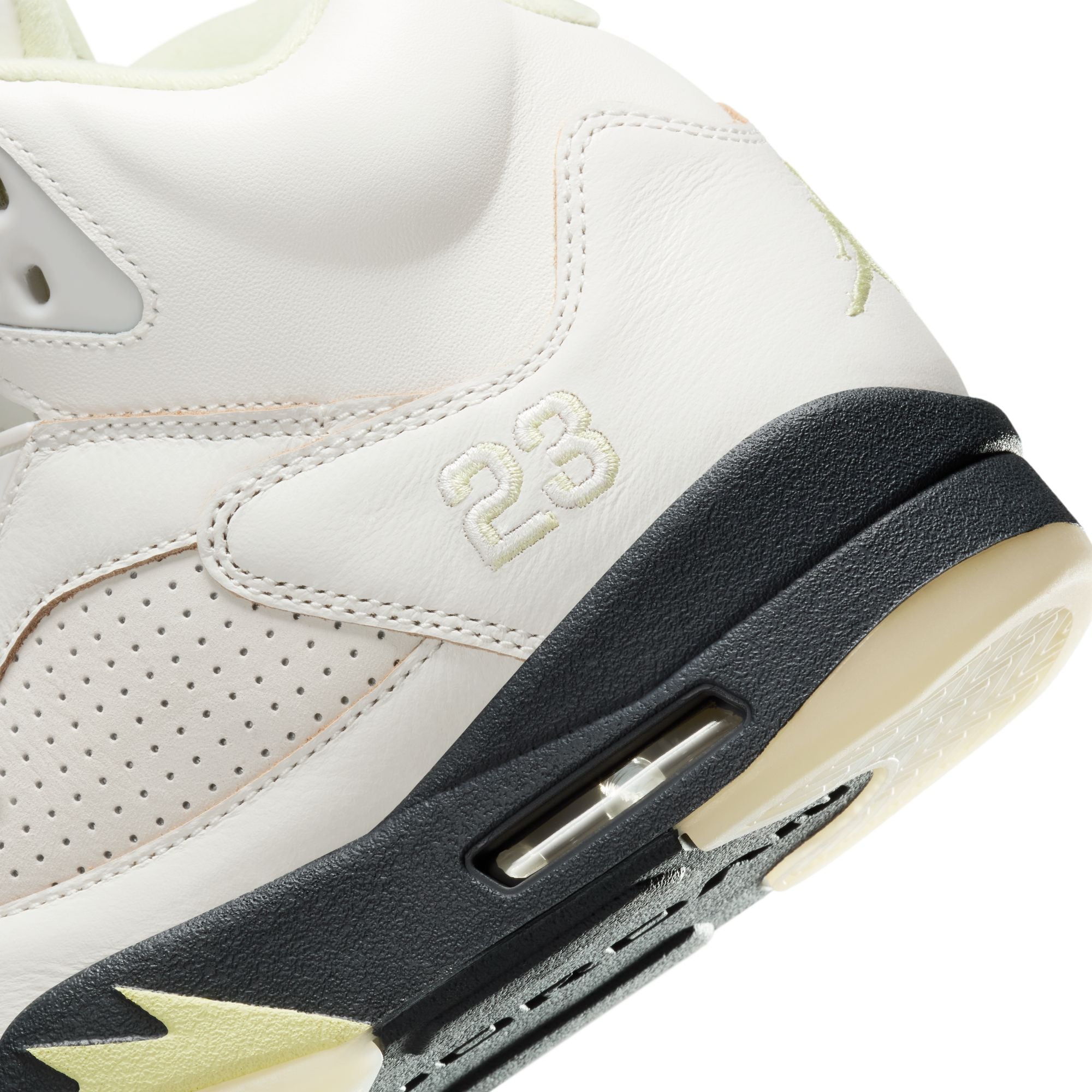 Air Jordan 5 Retro "Luminous Green and Sail" - Women's