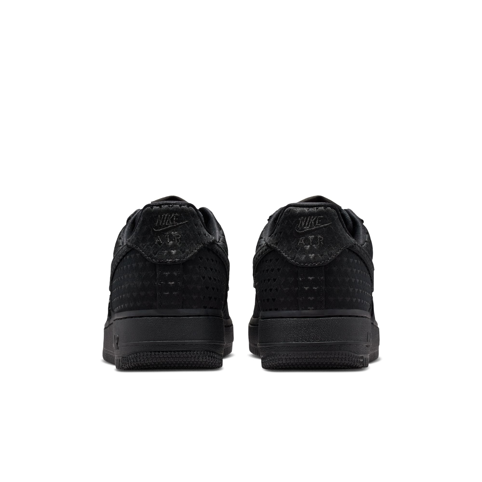 Nike Air Force 1 Low "Valentine's Day Triple Black" - Women's