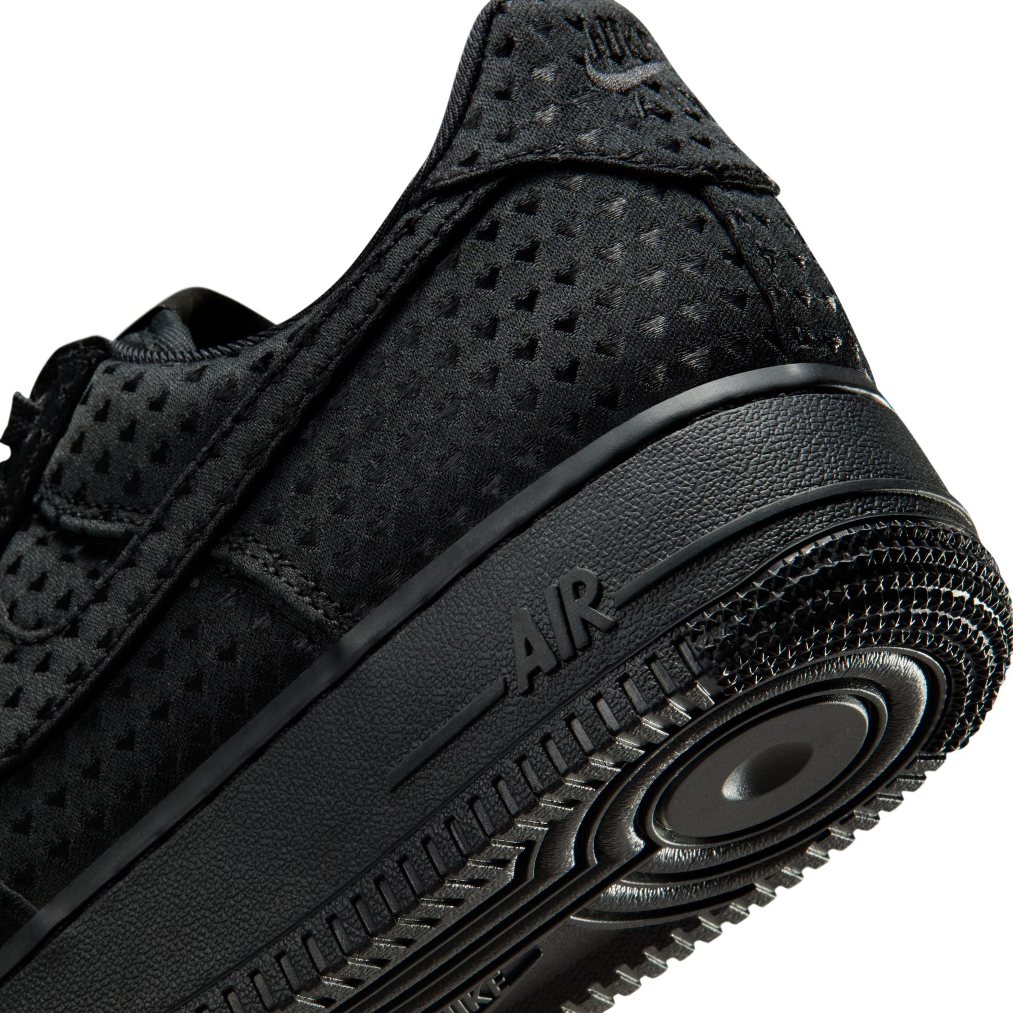 Nike Air Force 1 Low "Valentine's Day Triple Black" - Women's