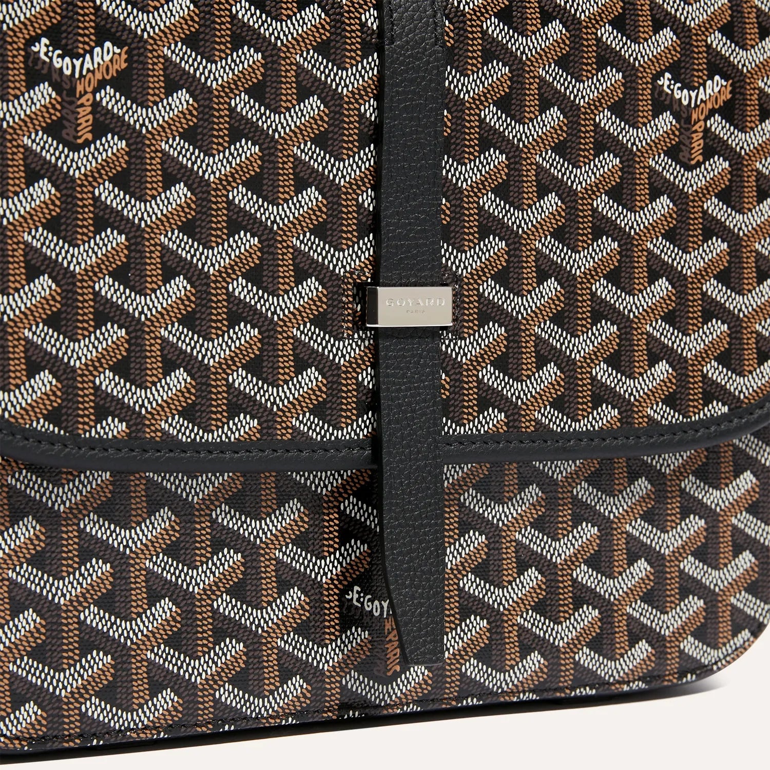 Goyard Black Belvedere Bag