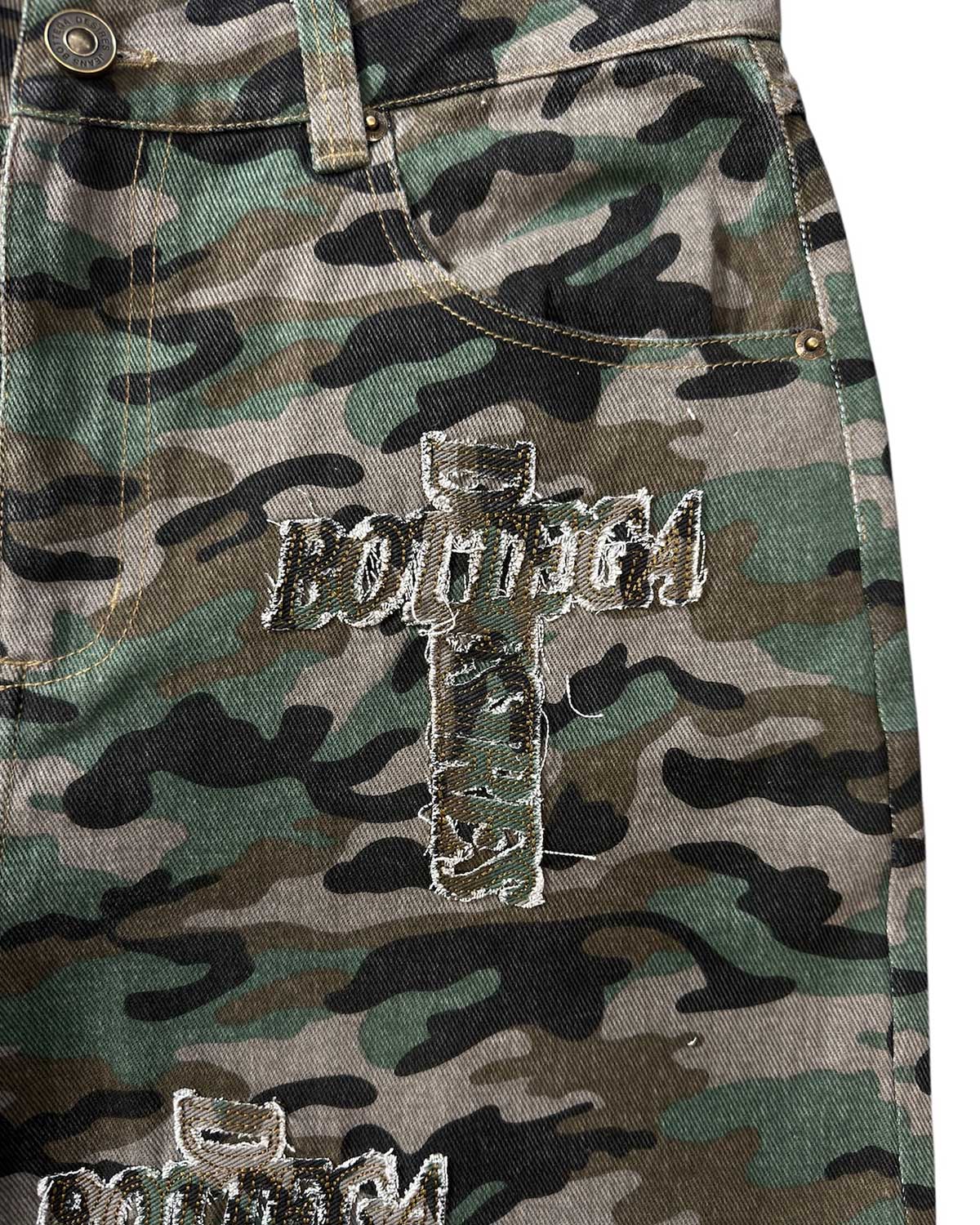 Bottega Desires 'Holy Grail' Camo Jeans - view 3