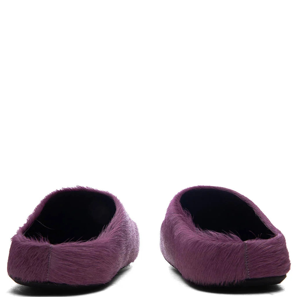 Marni 'Fussbett Sabot' Purple Slides