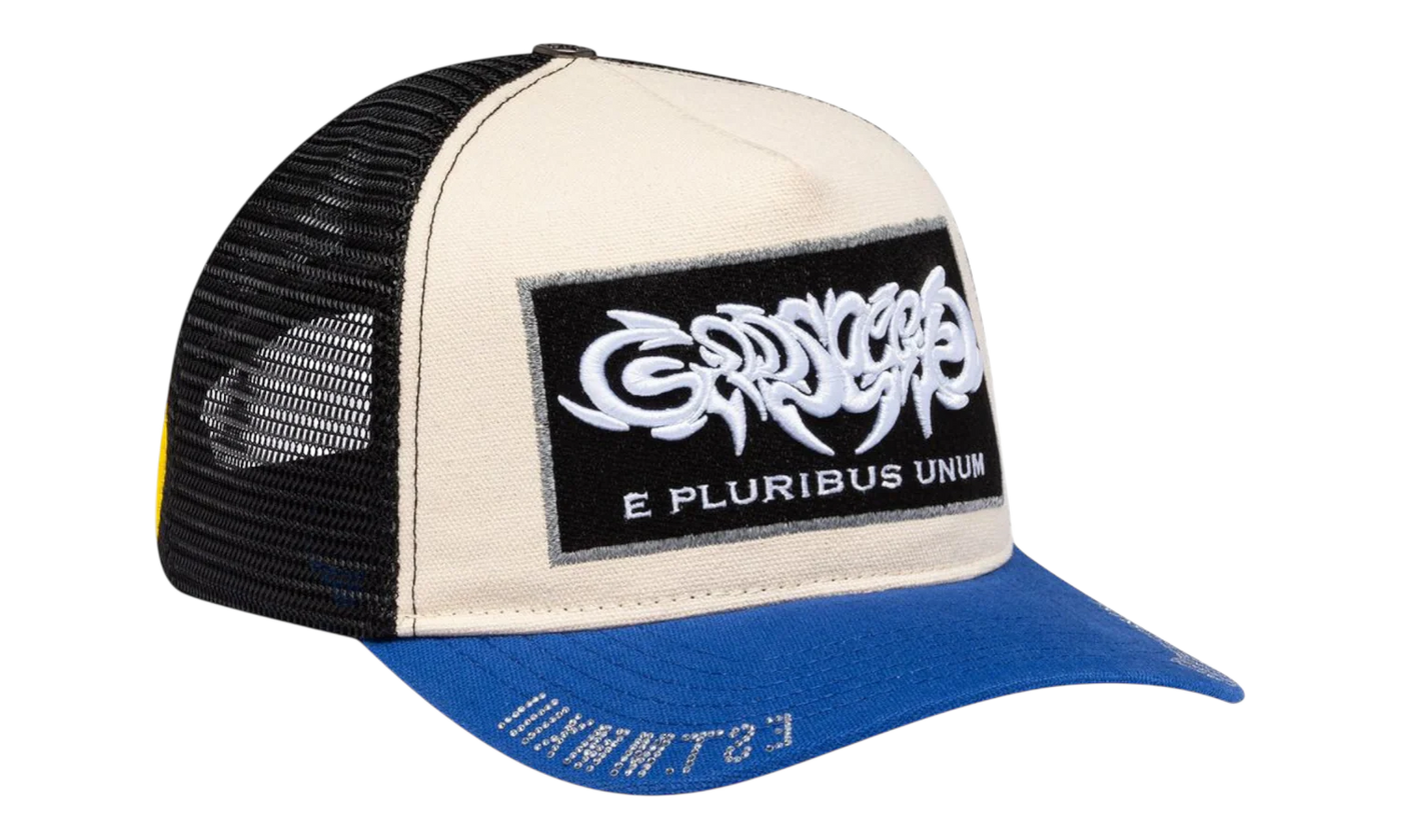 Godspeed 'E Pluribus' White & Blue Trucker Hat - view 2