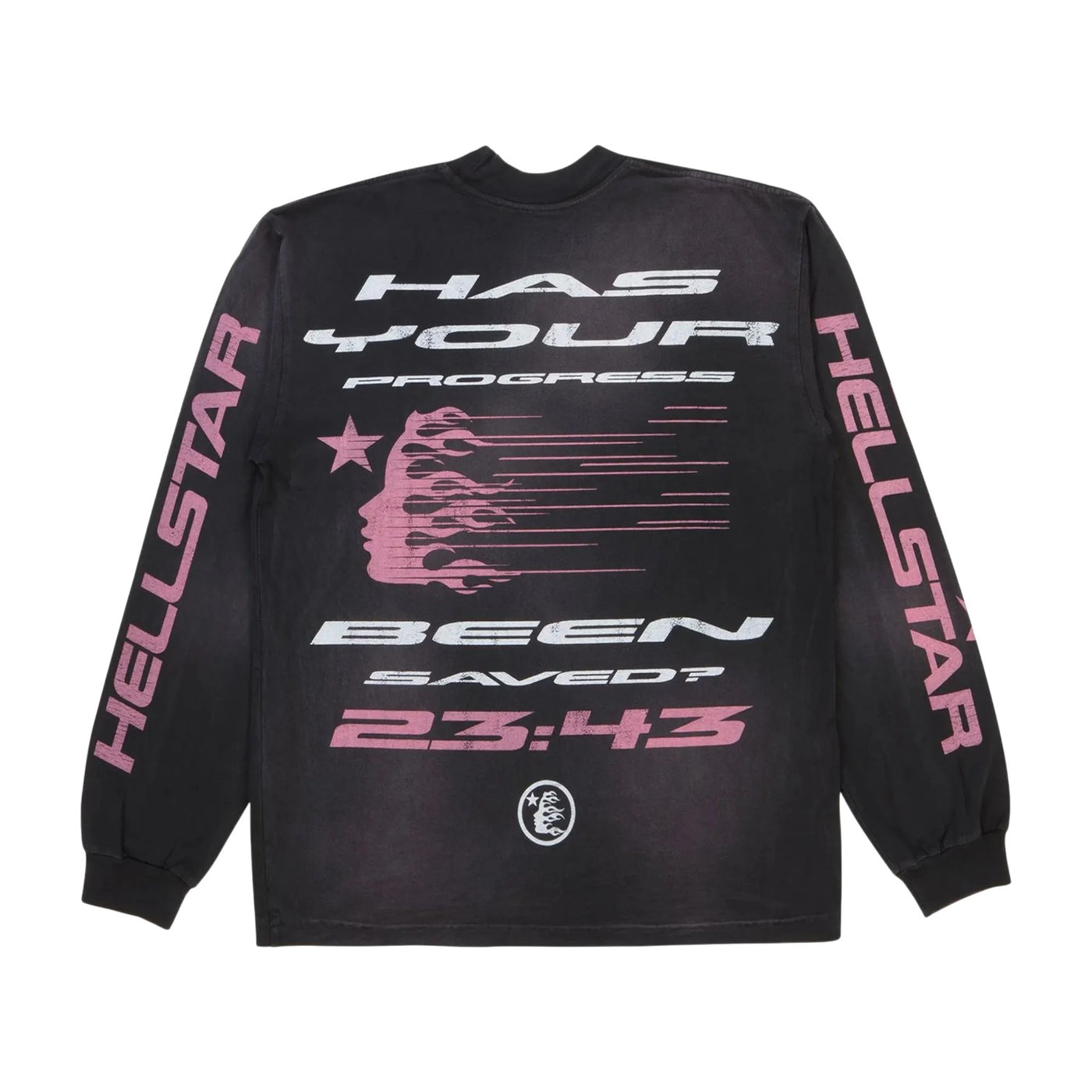 Hellstar 'QR Christ' Black LS Tee - view 2
