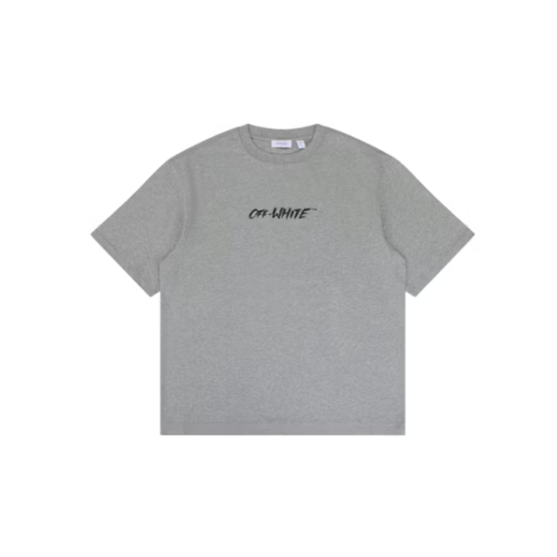 Off White Grey Black Arrows Tee - Men's