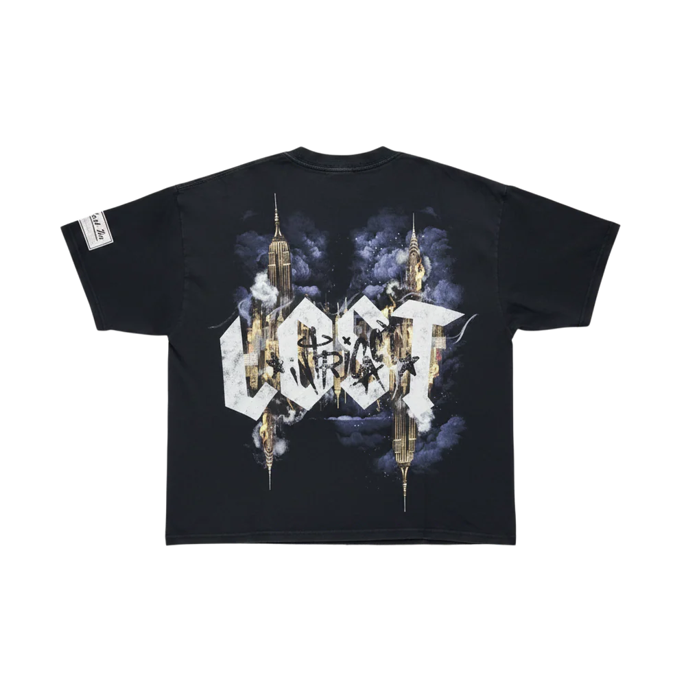 Lost Intricacy 'Afterlife' Black Tee - Men's