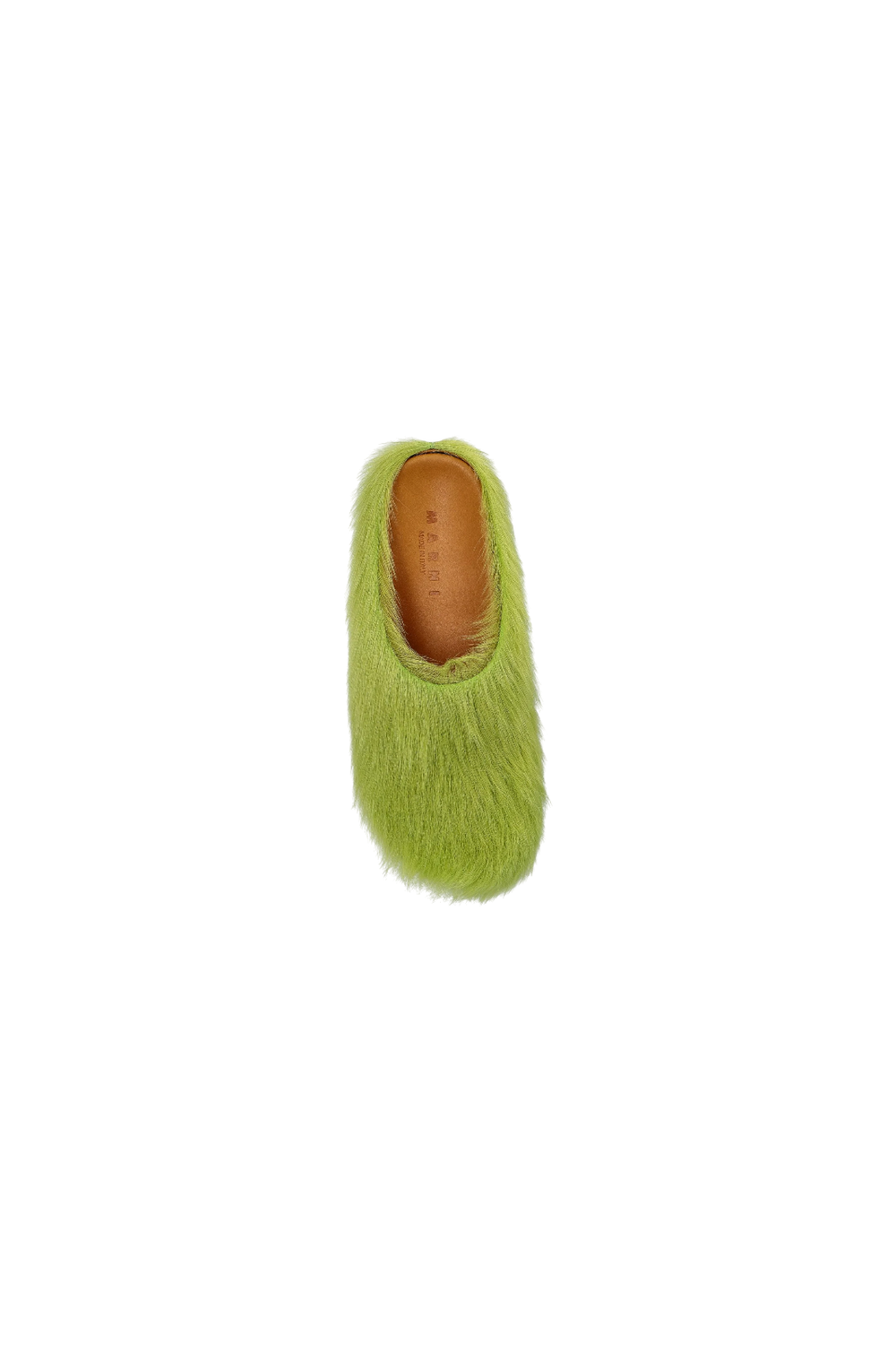 Marni 'Fussbett Sabot' Green Slides - view 4