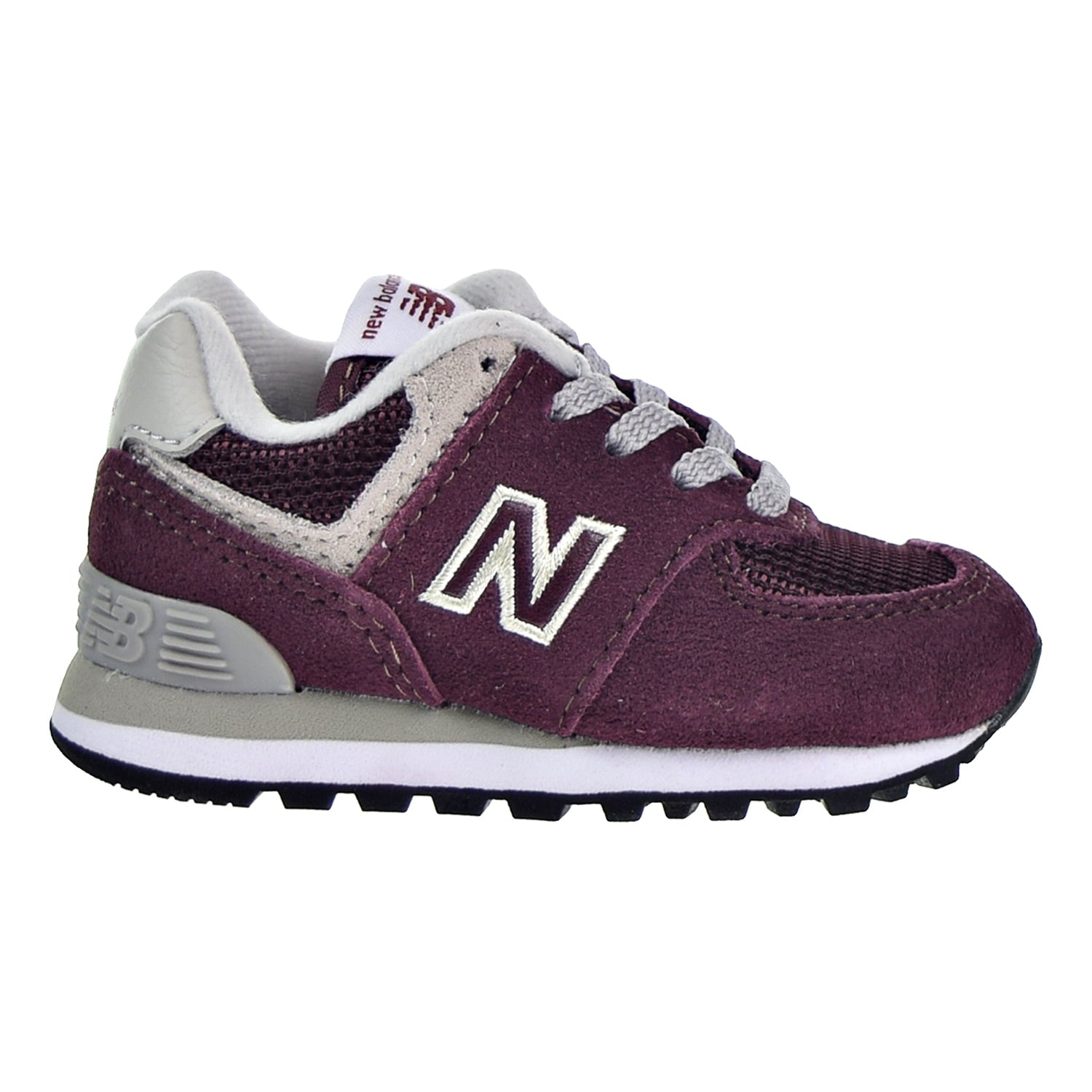 New Balance 574 Toddler Burgundy/Grey - IC574-GB